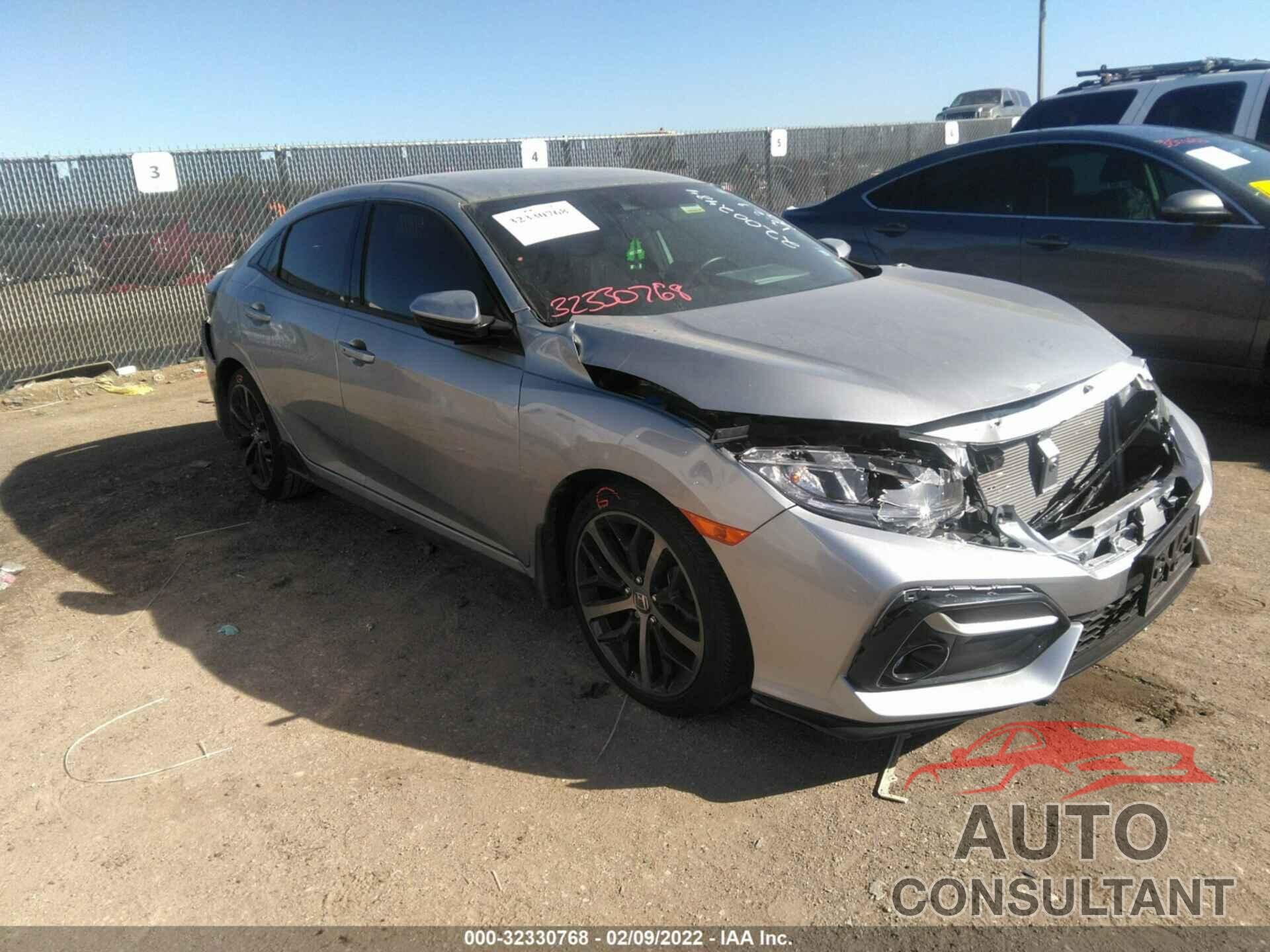 HONDA CIVIC HATCHBACK 2021 - SHHFK7H42MU217608
