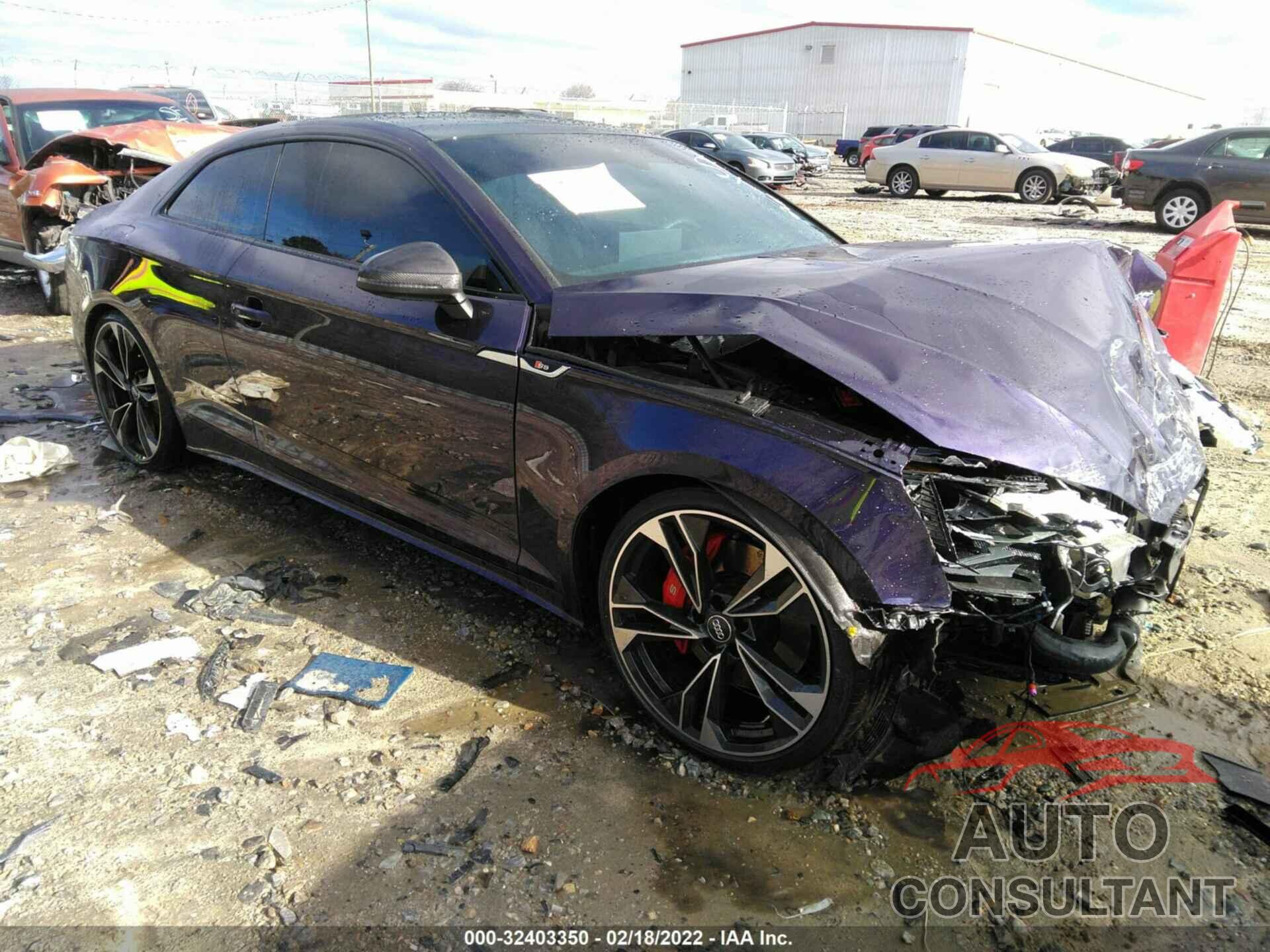 AUDI S5 COUPE 2020 - WAUR4AF58LA017080