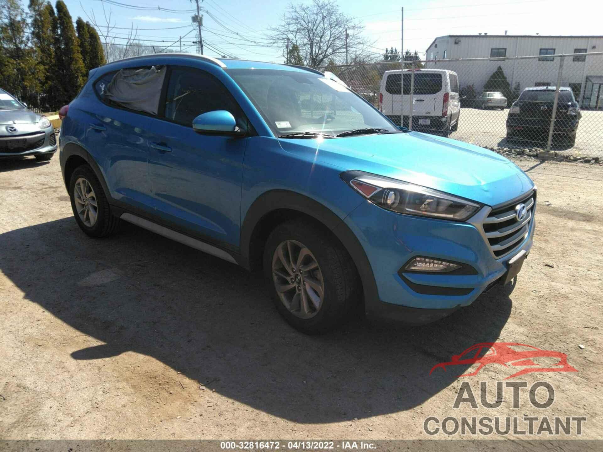 HYUNDAI TUCSON 2017 - KM8J3CA48HU452888
