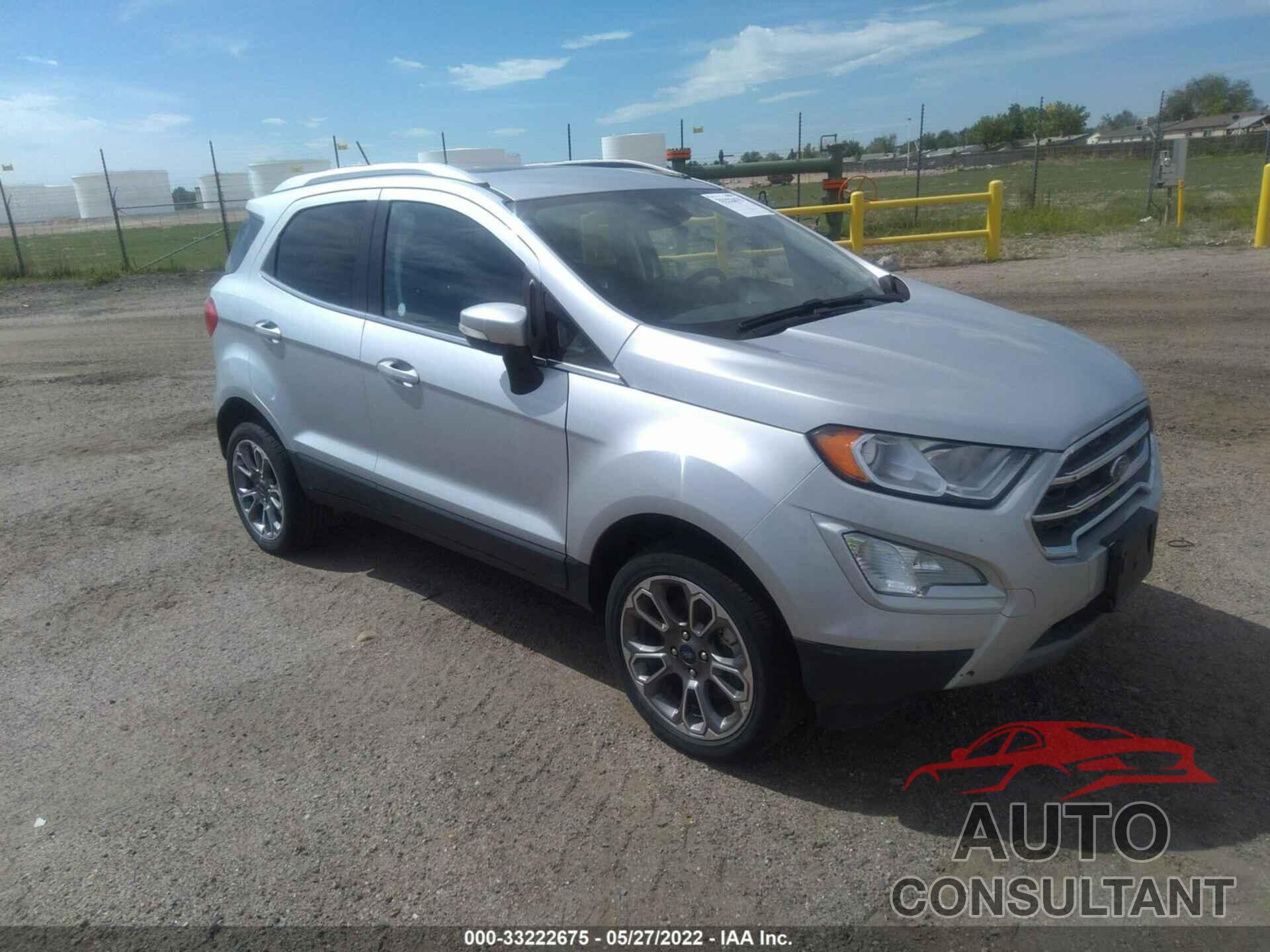 FORD ECOSPORT 2020 - MAJ6S3KL6LC359052