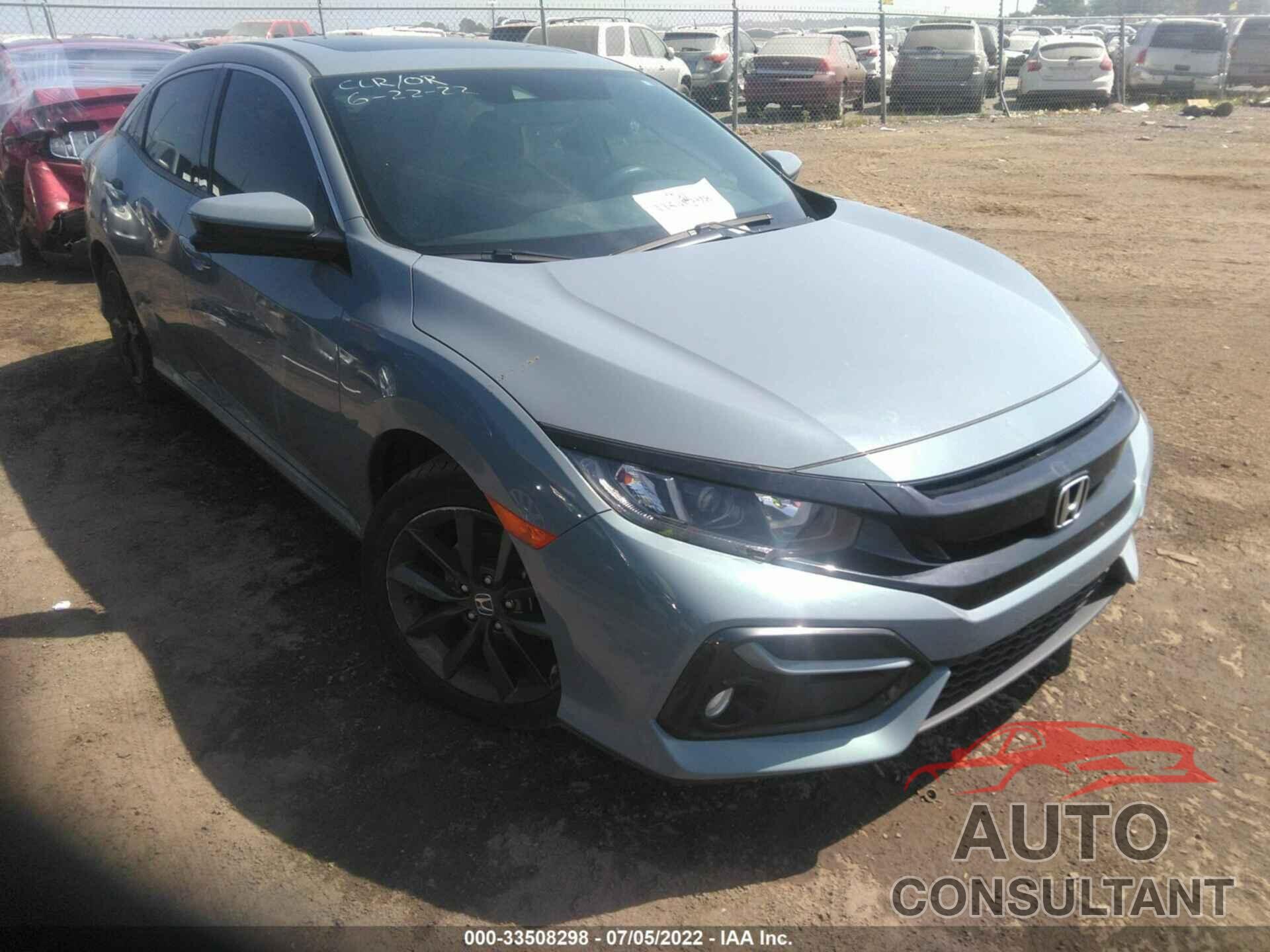 HONDA CIVIC HATCHBACK 2020 - SHHFK7H81LU216337