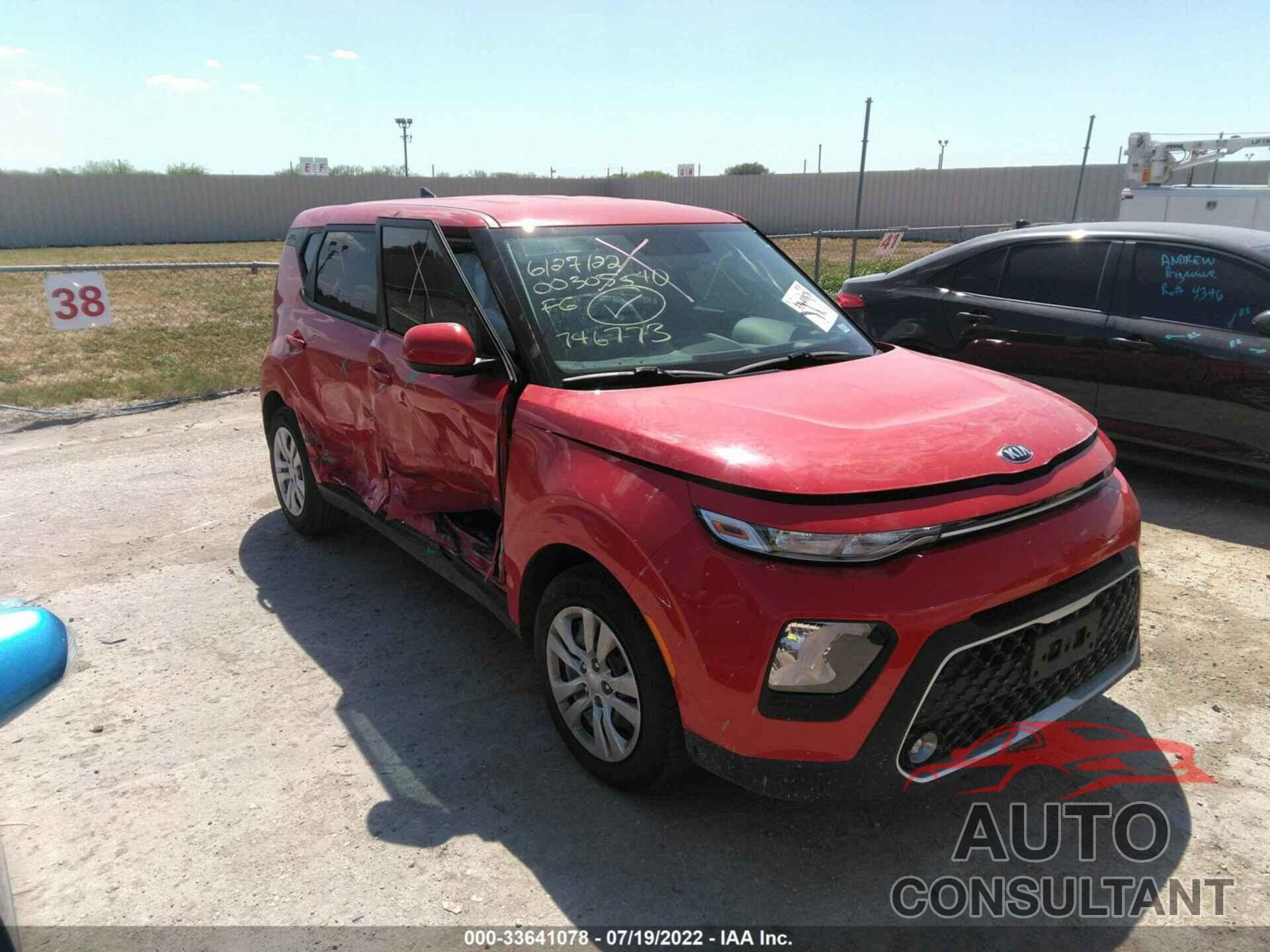 KIA SOUL 2021 - KNDJ23AU4M7746773