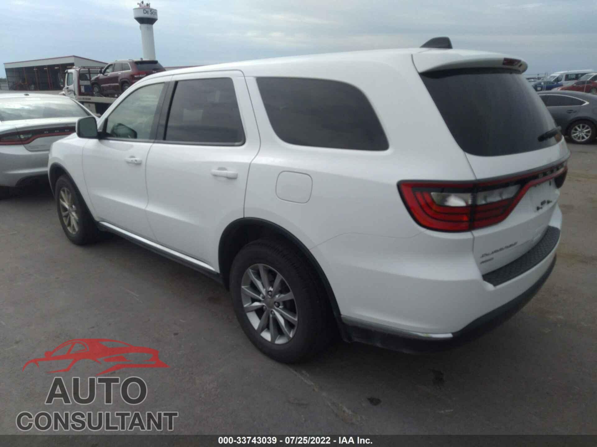 DODGE DURANGO 2016 - 1C4RDJFG7GC442398