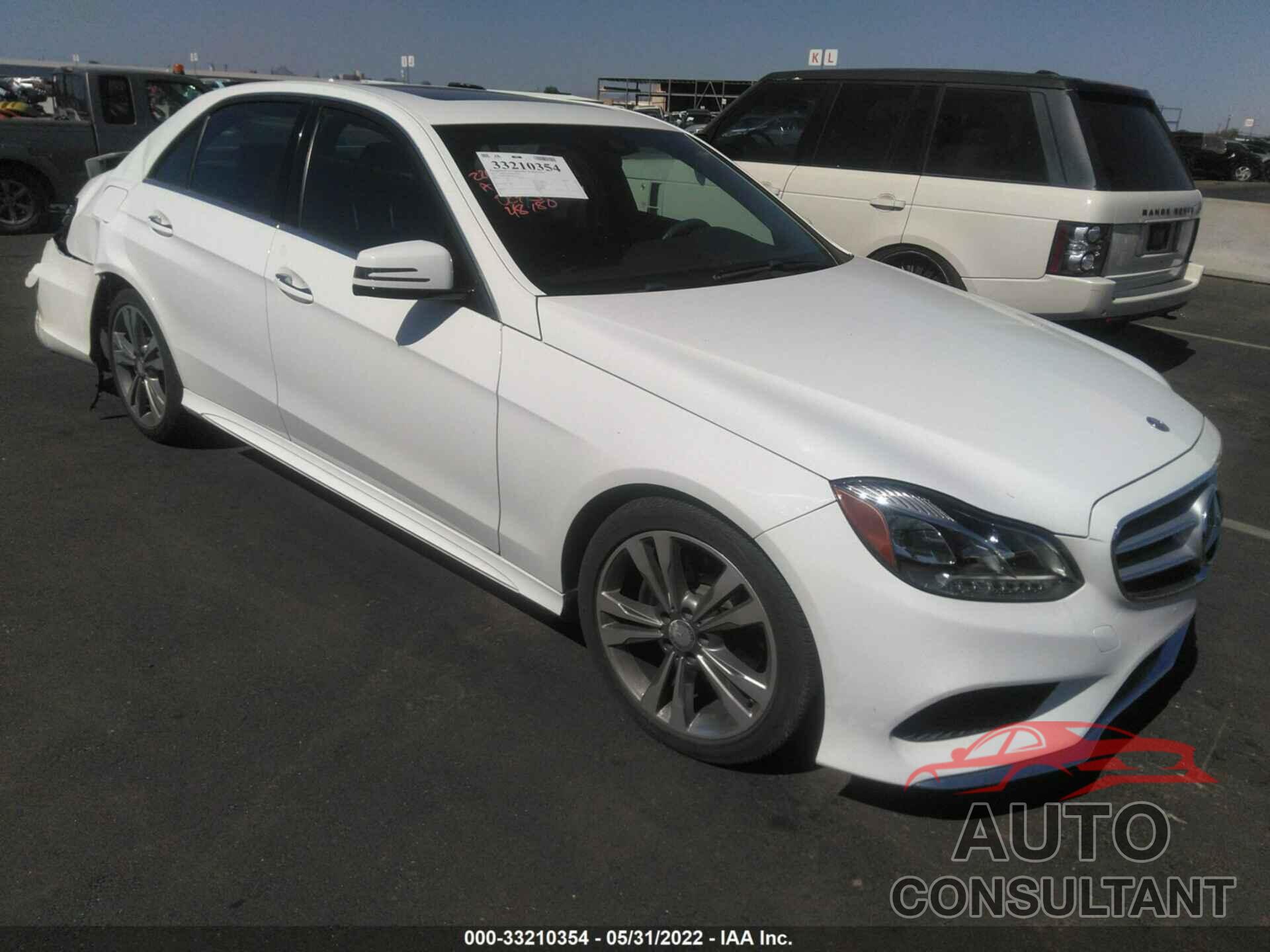 MERCEDES-BENZ E-CLASS 2016 - WDDHF5KB7GB210273