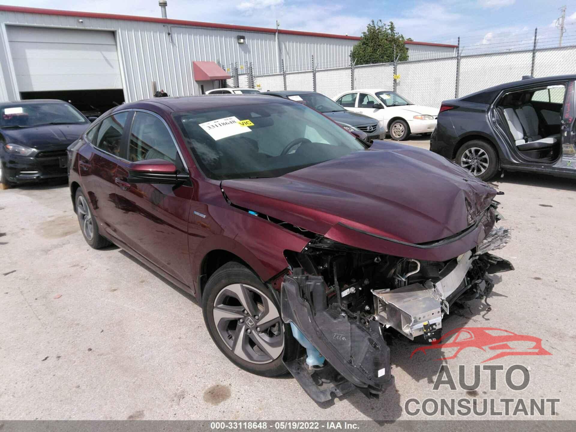 HONDA INSIGHT 2019 - 19XZE4F54KE006719