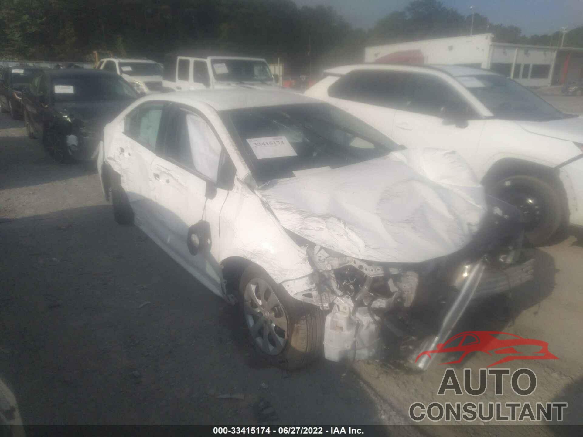 TOYOTA COROLLA 2022 - 5YFEPMAE2NP327032