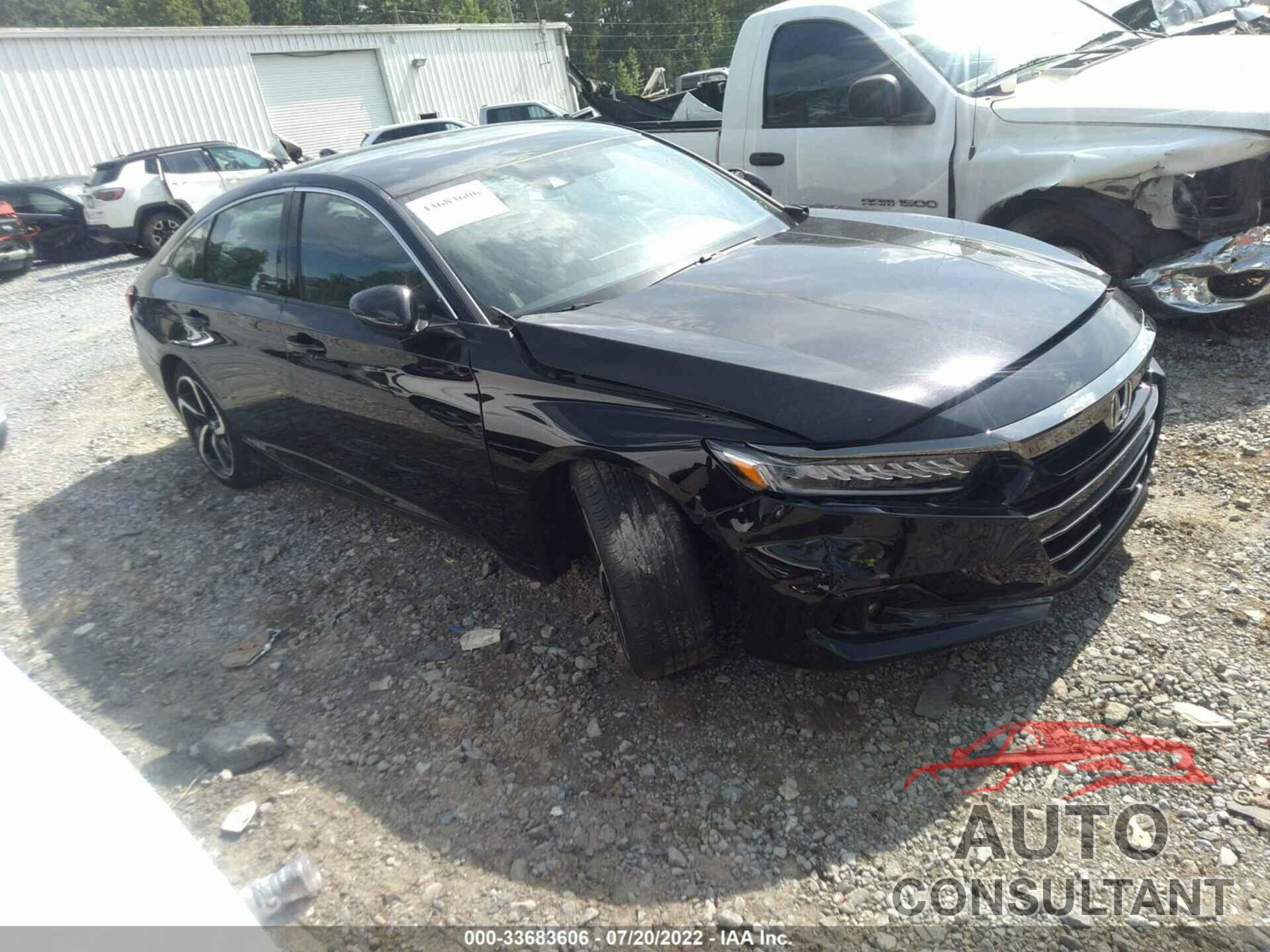 HONDA ACCORD SEDAN 2022 - 1HGCV1F36NA032220