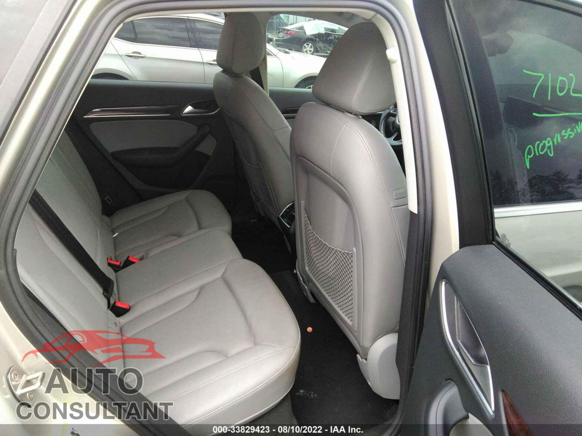 AUDI Q3 2016 - WA1BFCFS9GR020085