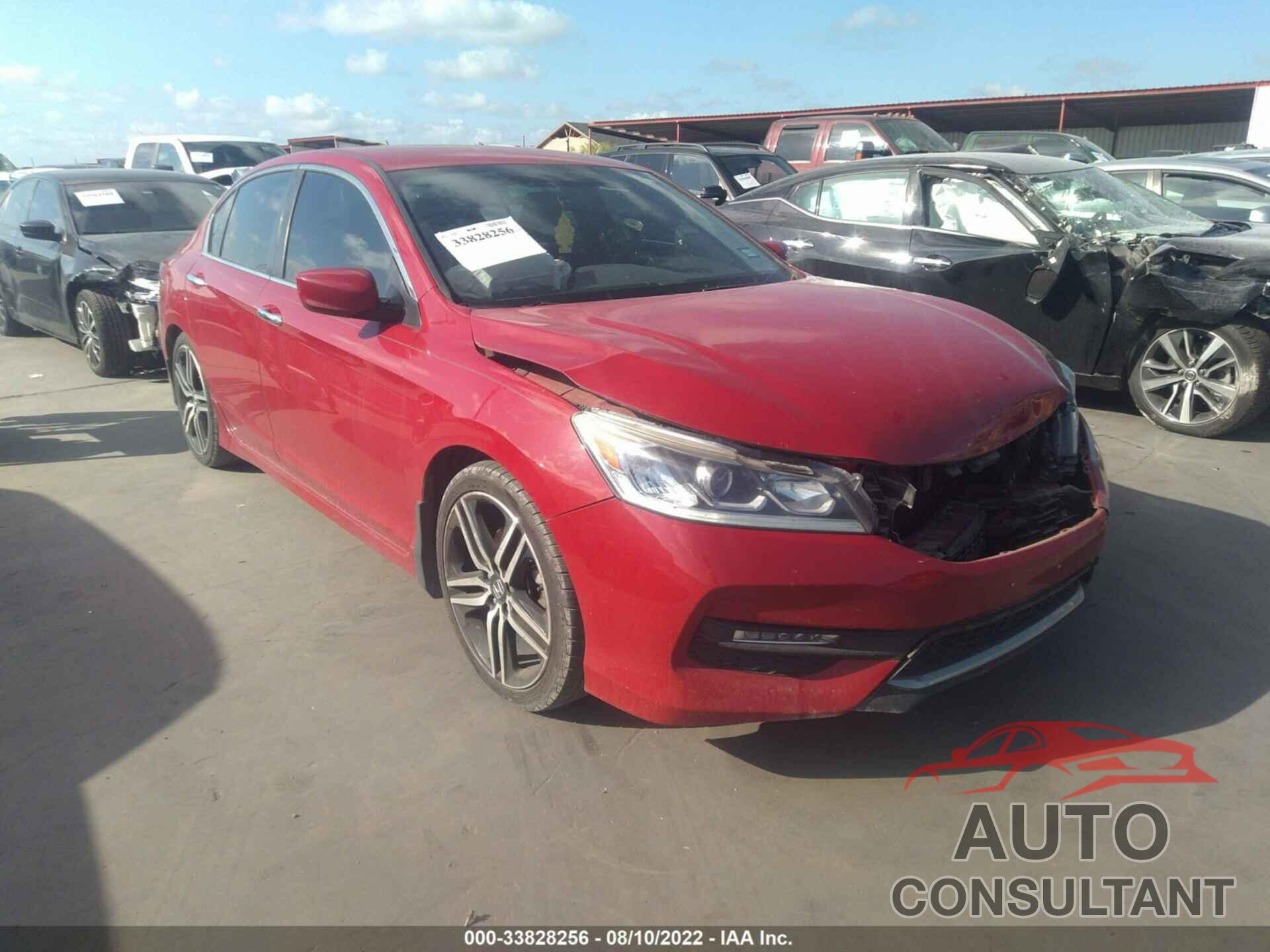 HONDA ACCORD SEDAN 2016 - 1HGCR2F59GA199704