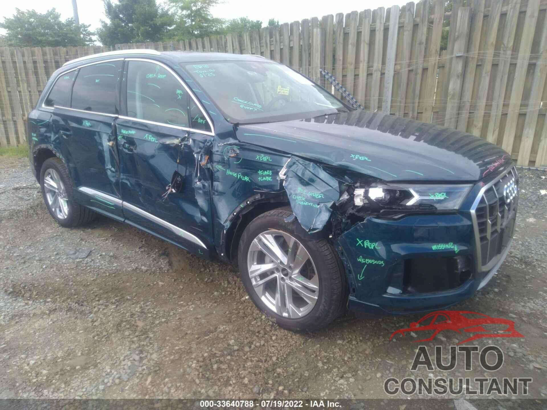 AUDI Q7 2021 - WA1LXBF76MD040682