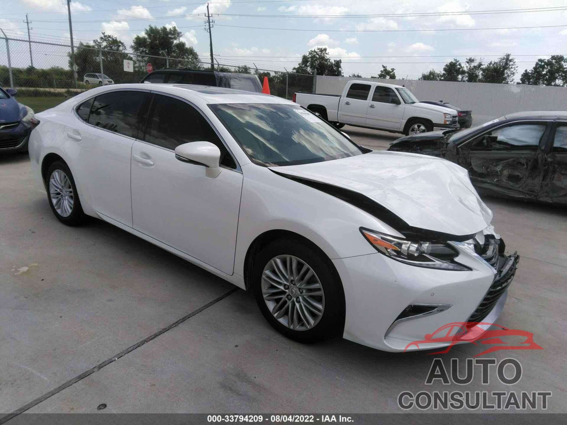 LEXUS ES 2017 - 58ABK1GG8HU071760