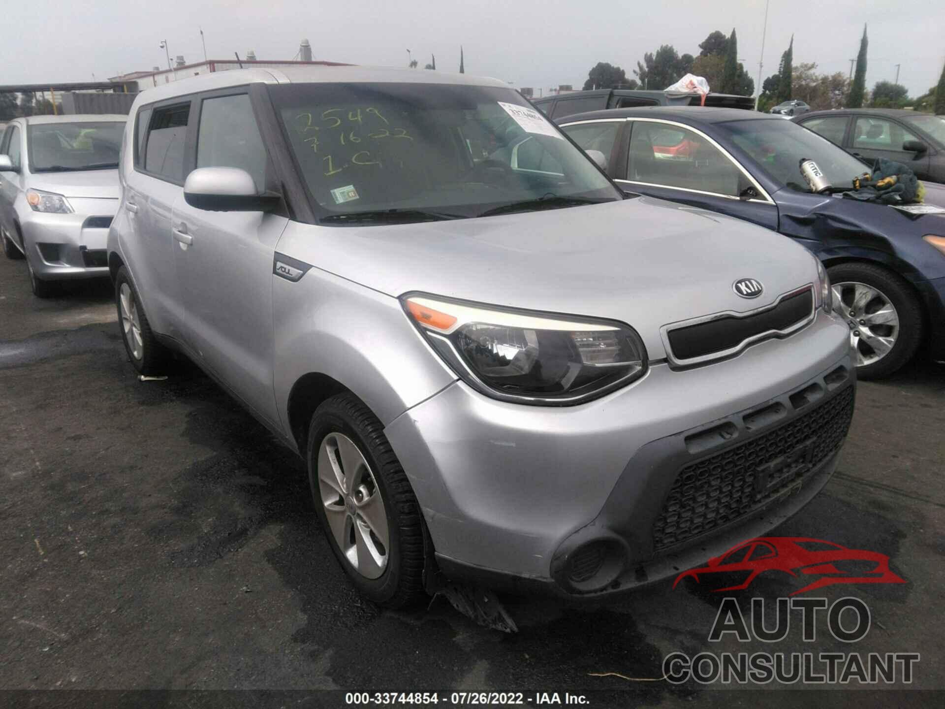 KIA SOUL 2016 - KNDJN2A23G7866486