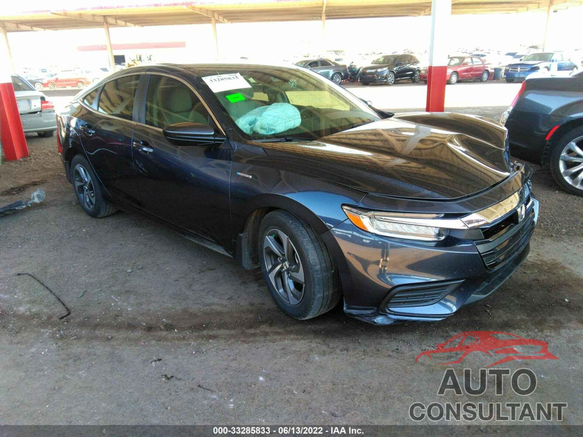 HONDA INSIGHT 2019 - 19XZE4F1XKE004499