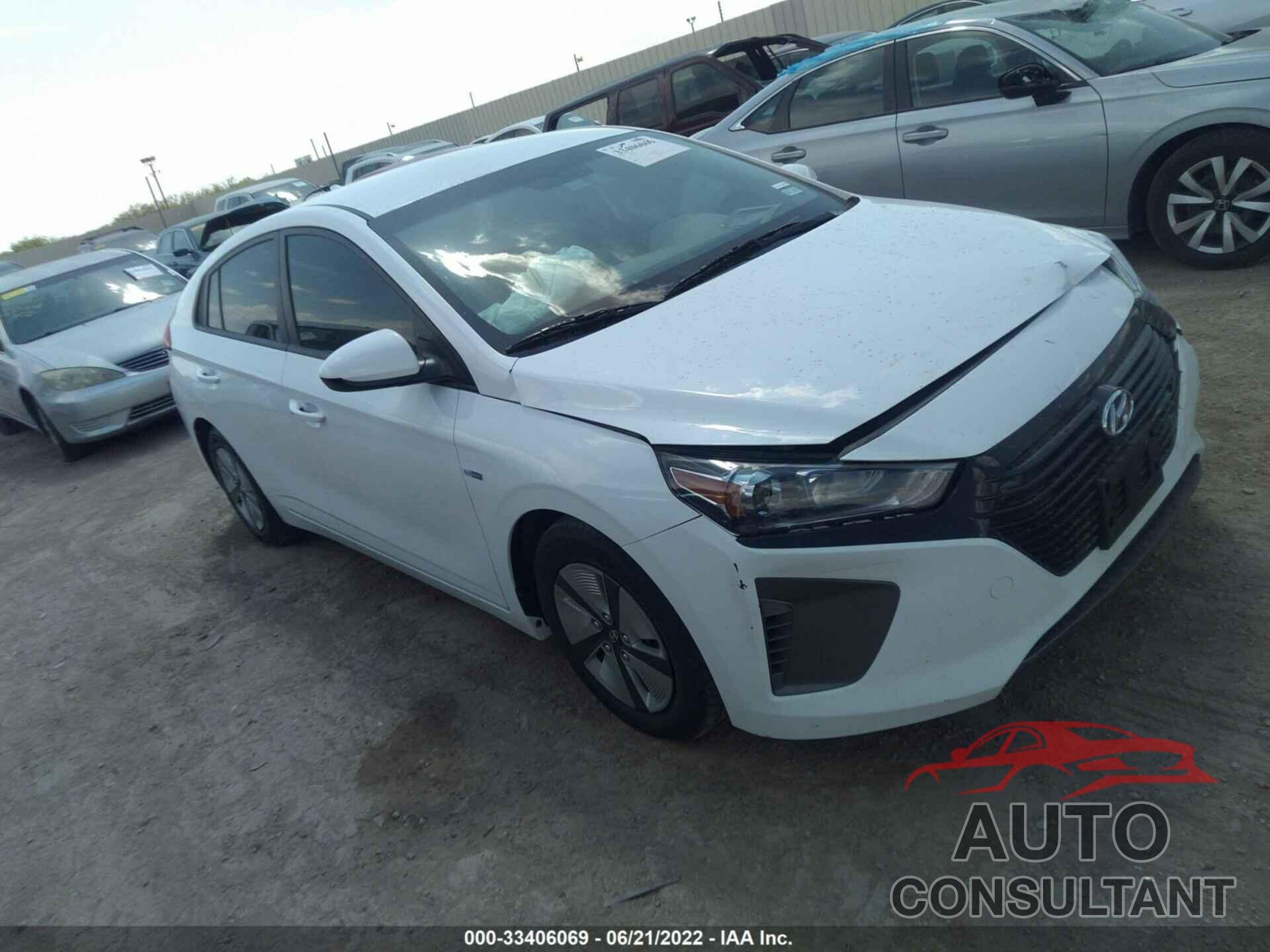 HYUNDAI IONIQ HYBRID 2019 - KMHC65LC3KU160072