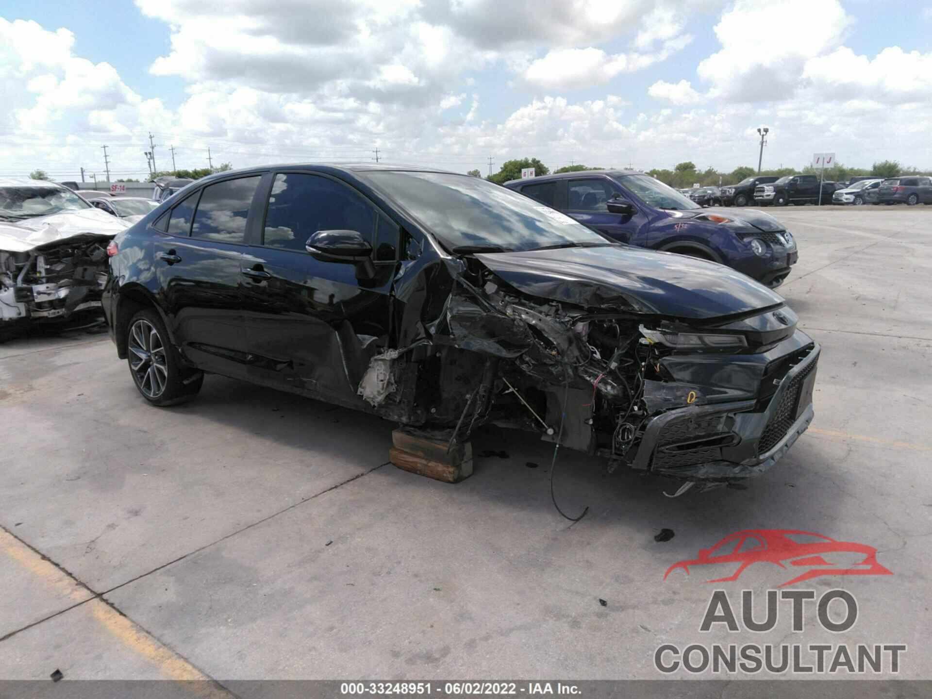 TOYOTA COROLLA 2022 - JTDS4MCE3NJ091911