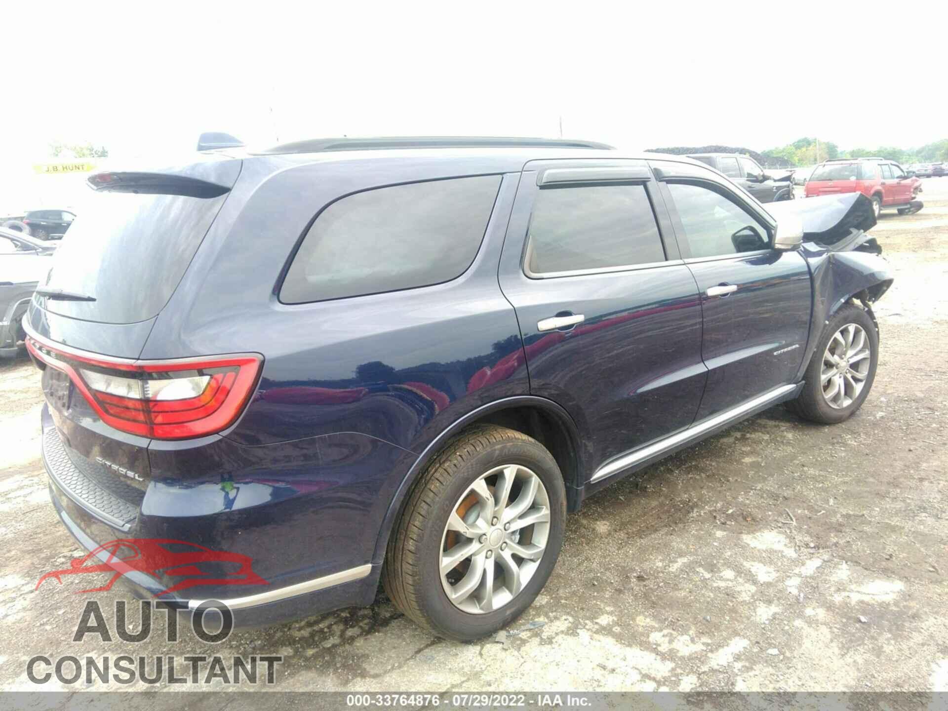 DODGE DURANGO 2017 - 1C4RDJEGXHC854589