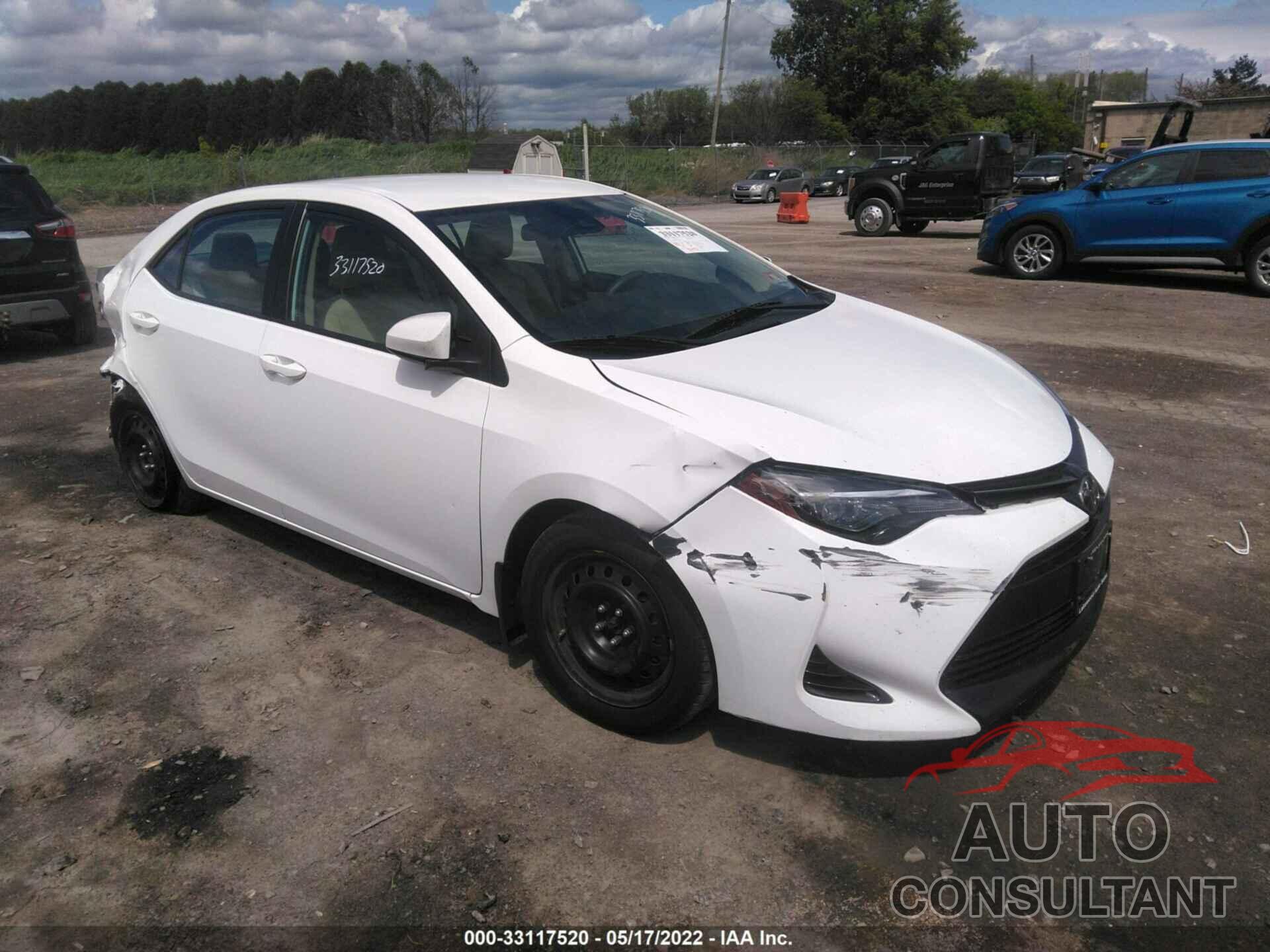 TOYOTA COROLLA 2017 - 2T1BURHE4HC860468