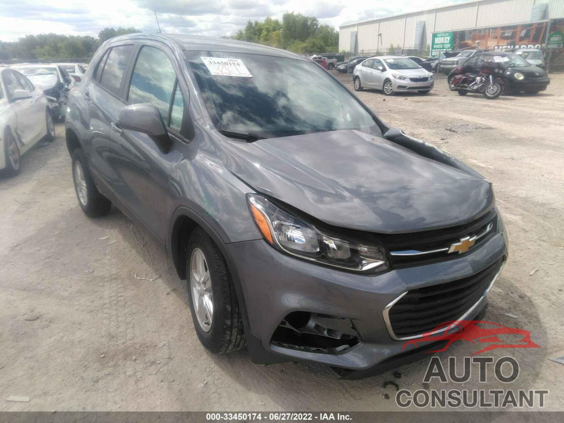 CHEVROLET TRAX 2020 - 3GNCJNSB6LL268393