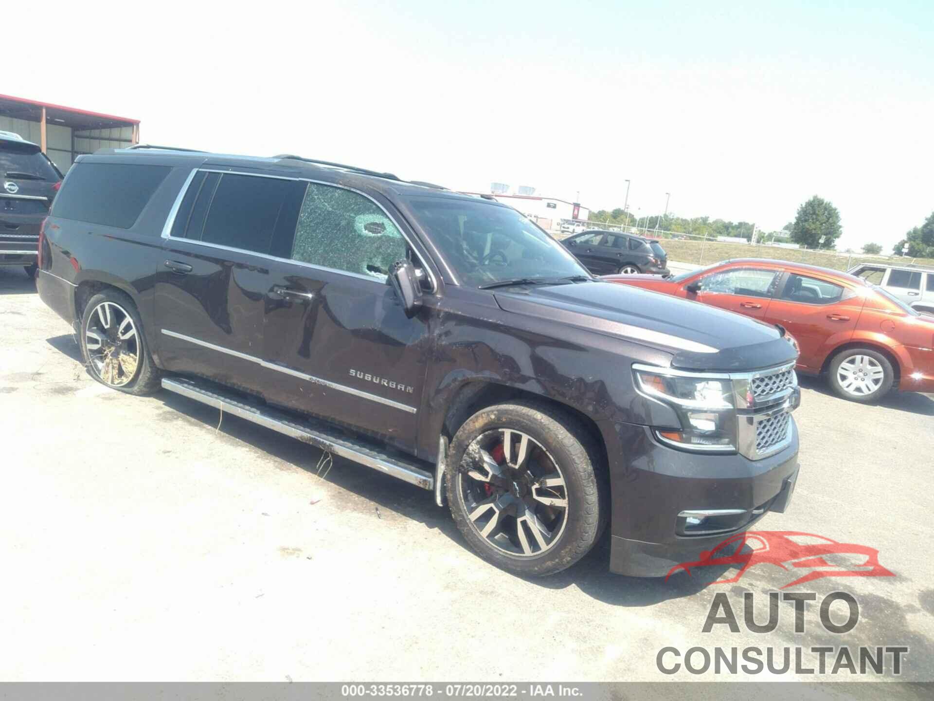 CHEVROLET SUBURBAN 2017 - 1GNSKHKC2HR283797