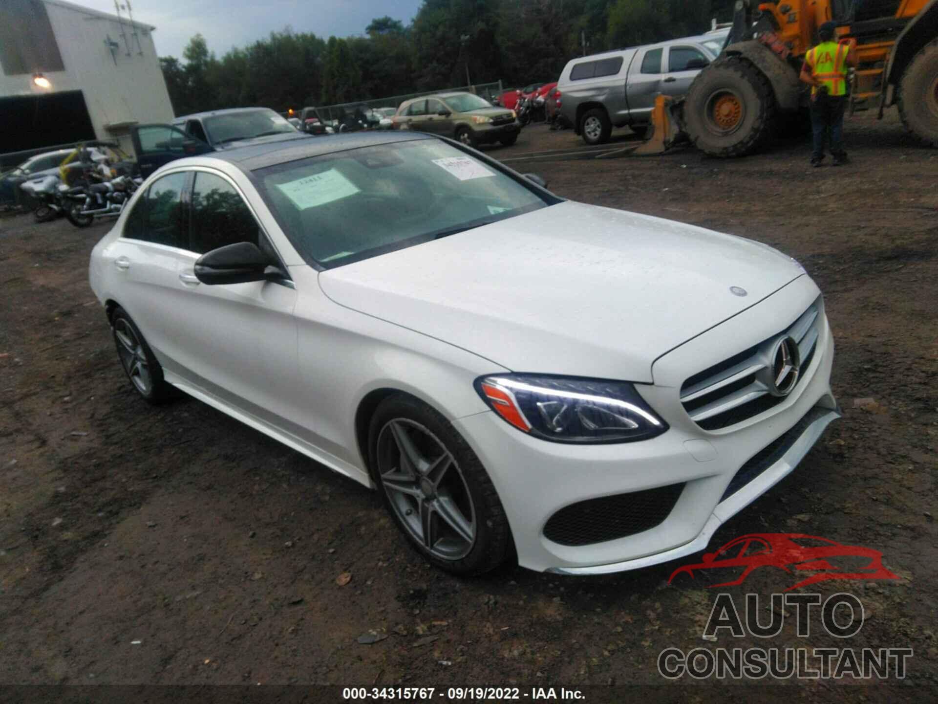 MERCEDES-BENZ C-CLASS 2017 - 55SWF4KB1HU202873