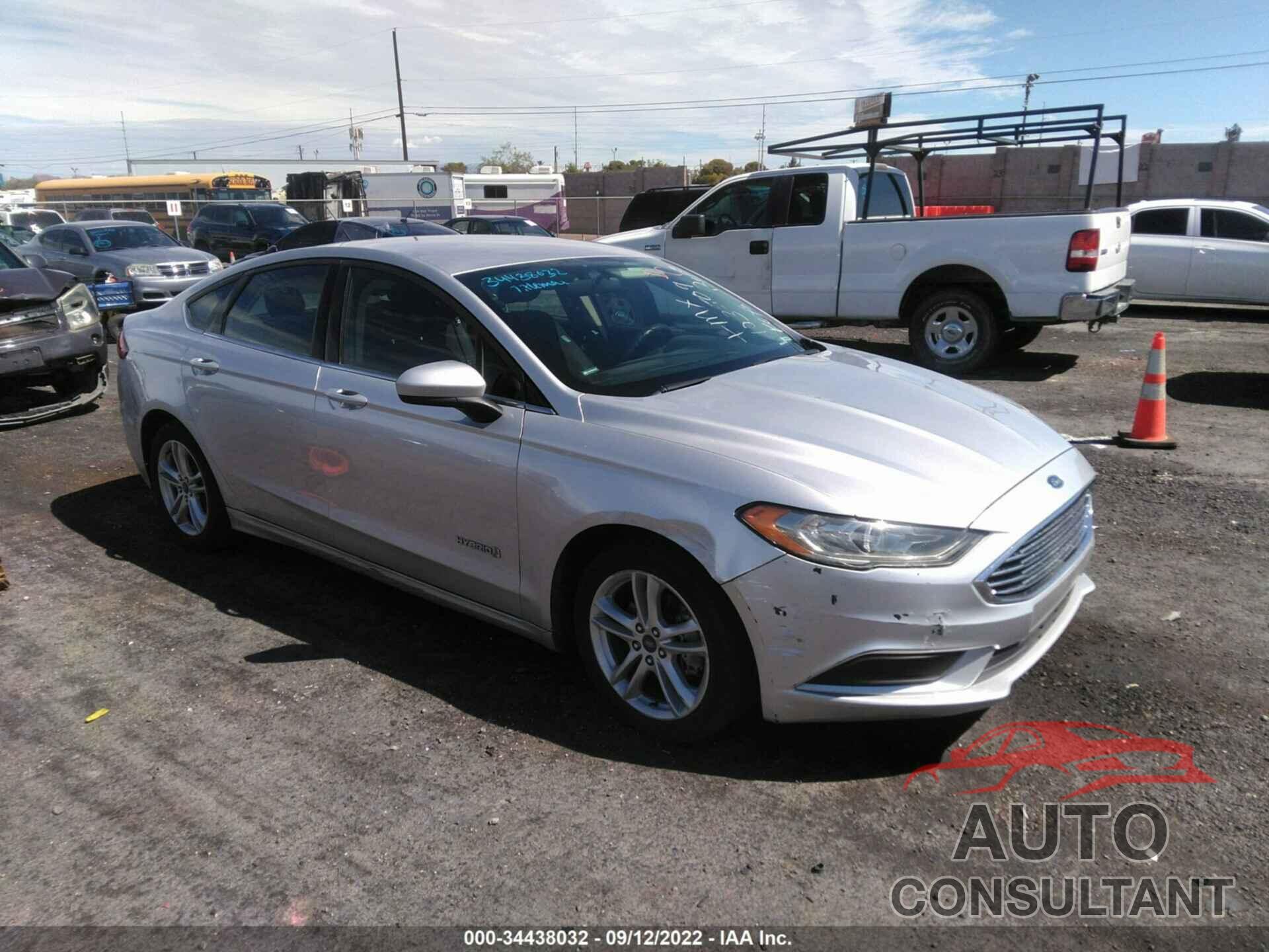 FORD FUSION HYBRID 2018 - 3FA6P0LU9JR103509