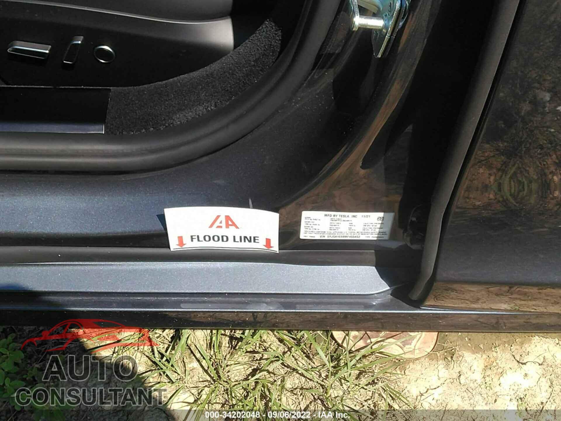 TESLA MODEL S 2021 - 5YJSA1E59MF455453