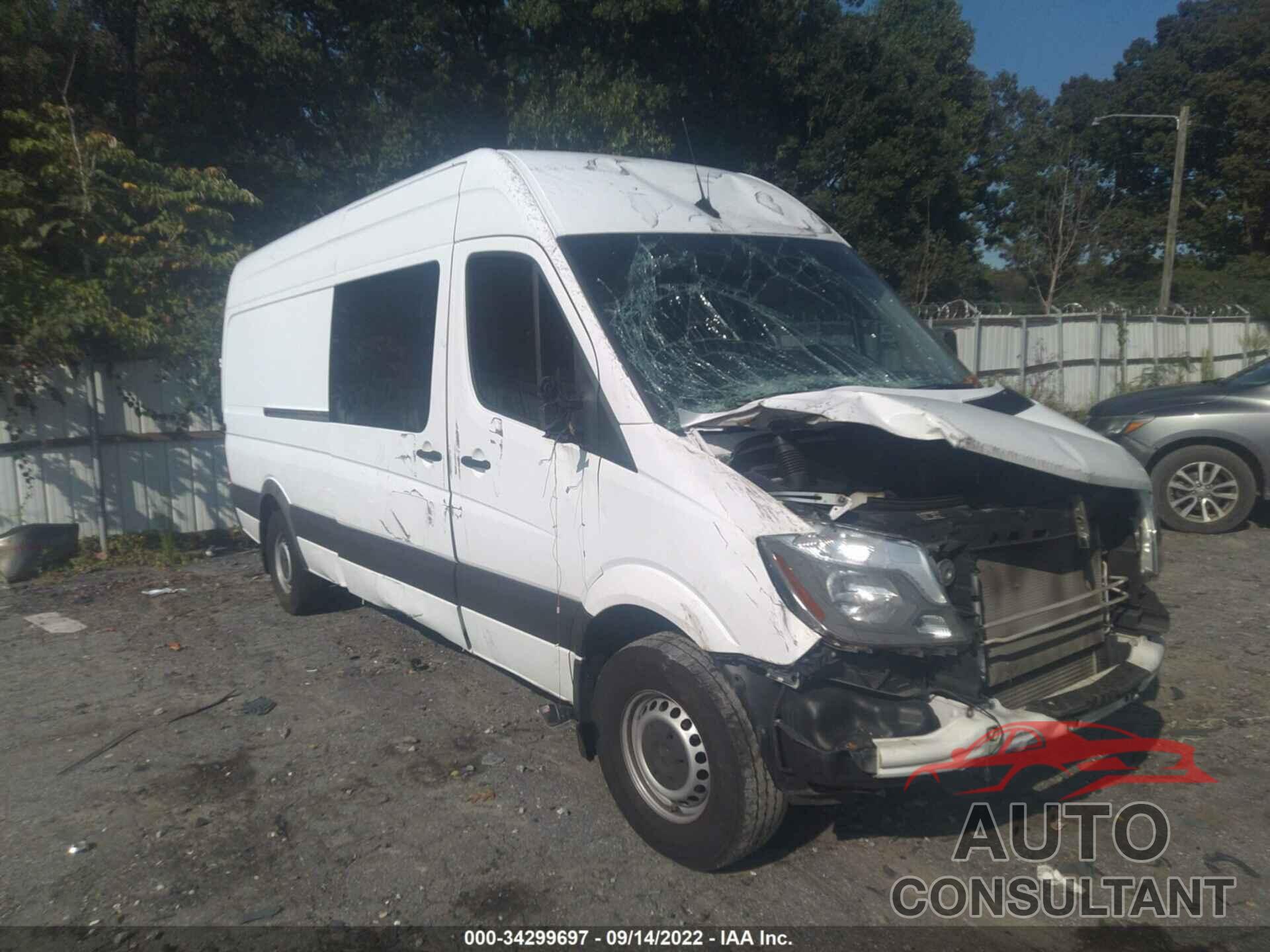 MERCEDES-BENZ SPRINTER VAN 2018 - WD4PE8CD8JP583557