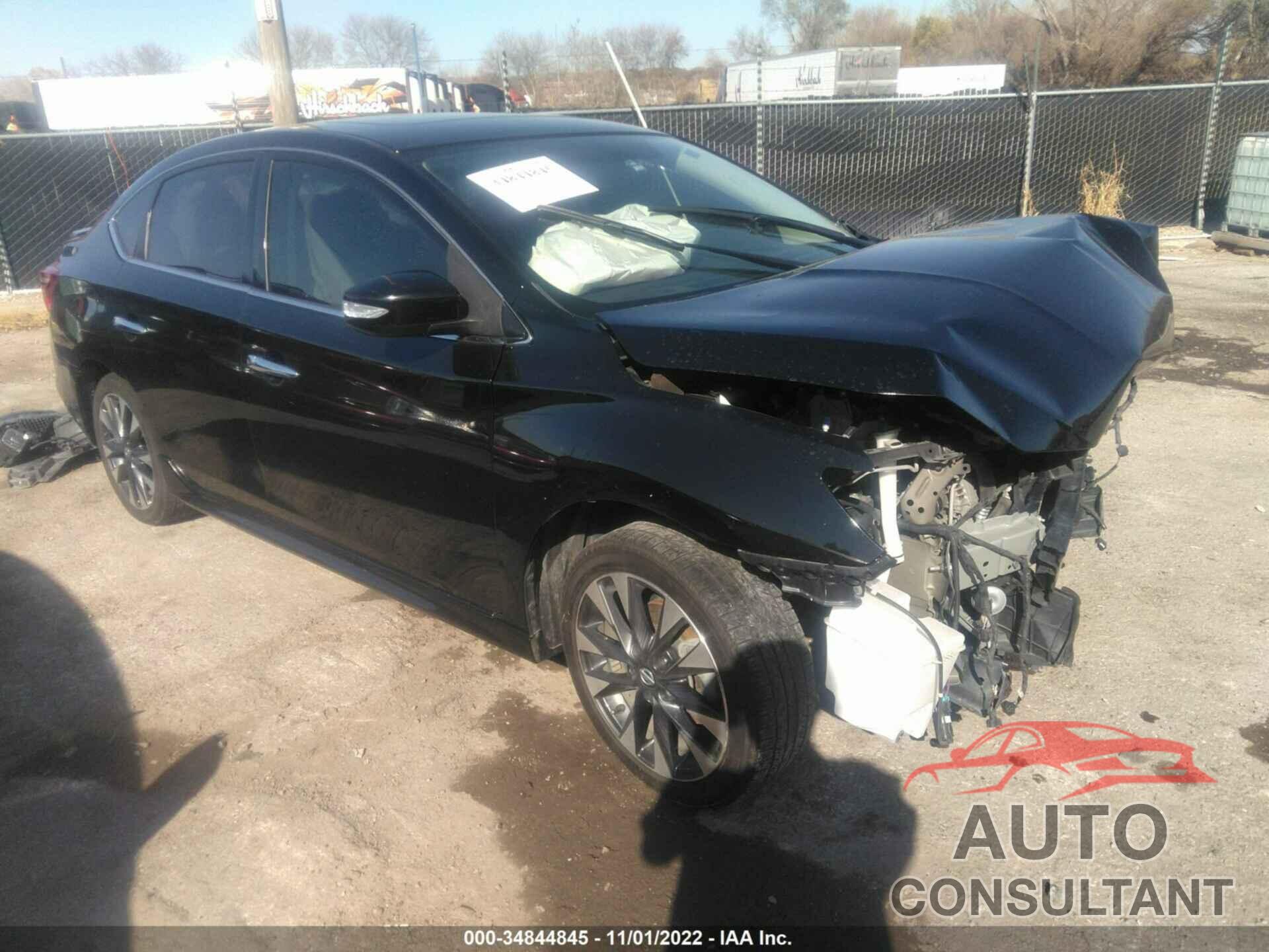 NISSAN SENTRA 2018 - 3N1AB7AP8JY216224