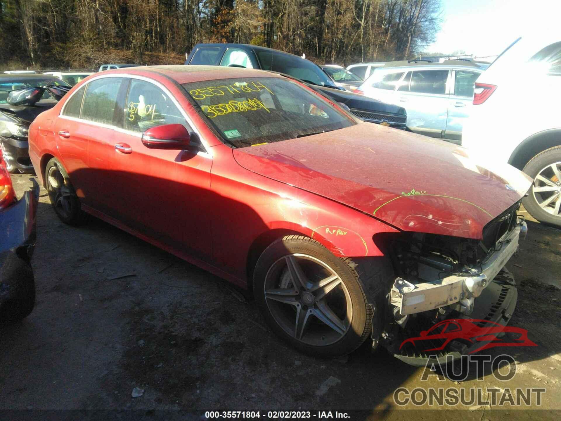 MERCEDES-BENZ E-CLASS 2017 - WDDZF4KB6HA078421
