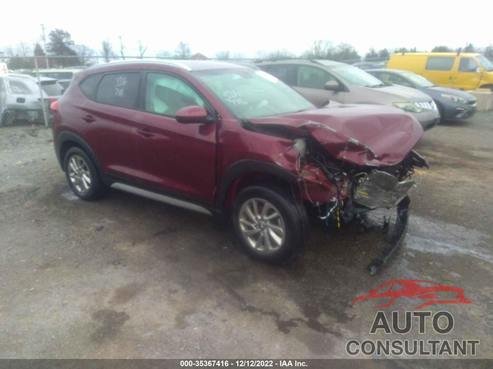 HYUNDAI TUCSON 2017 - KM8J3CA49HU491618