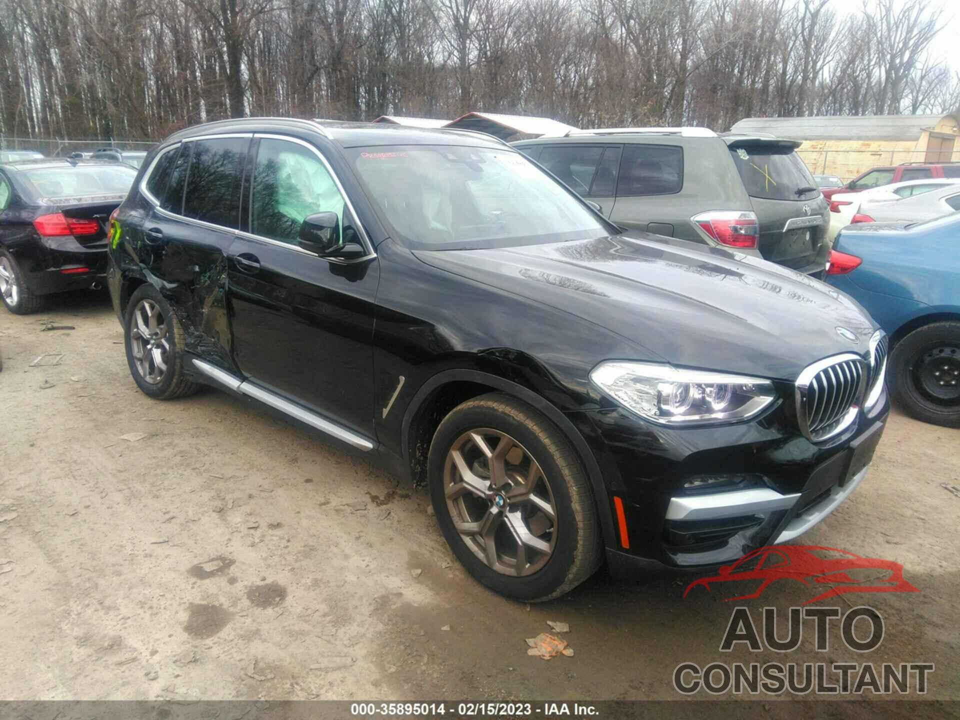 BMW X3 2021 - 5UXTS1C02M9G40531