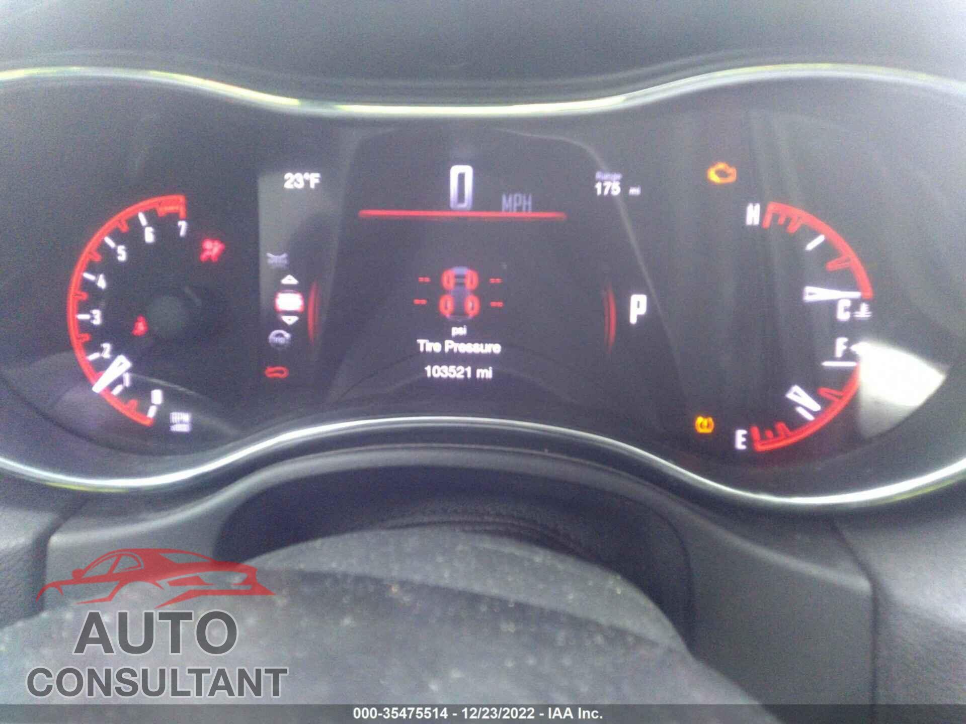 DODGE DURANGO 2017 - 1C4RDHDGXHC904790