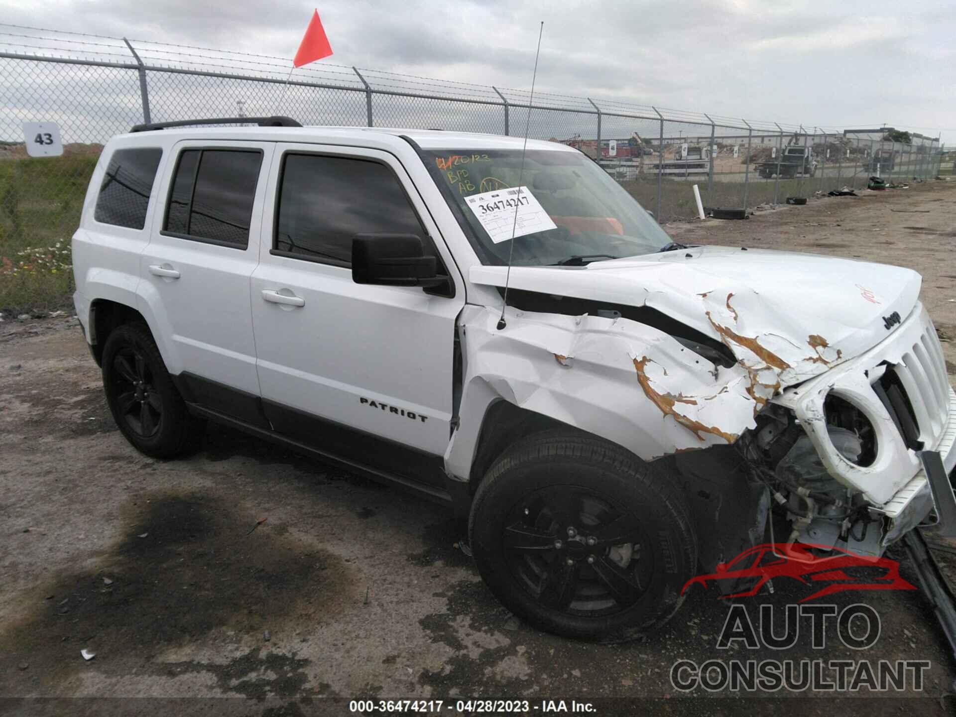 JEEP PATRIOT 2015 - 1C4NJPBAXFD401235