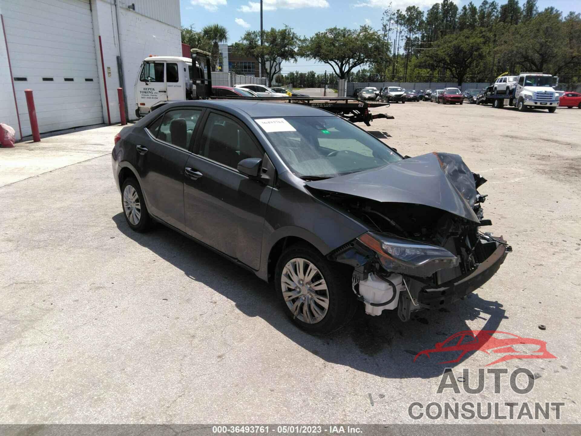 TOYOTA COROLLA 2017 - 5YFBURHE4HP614097