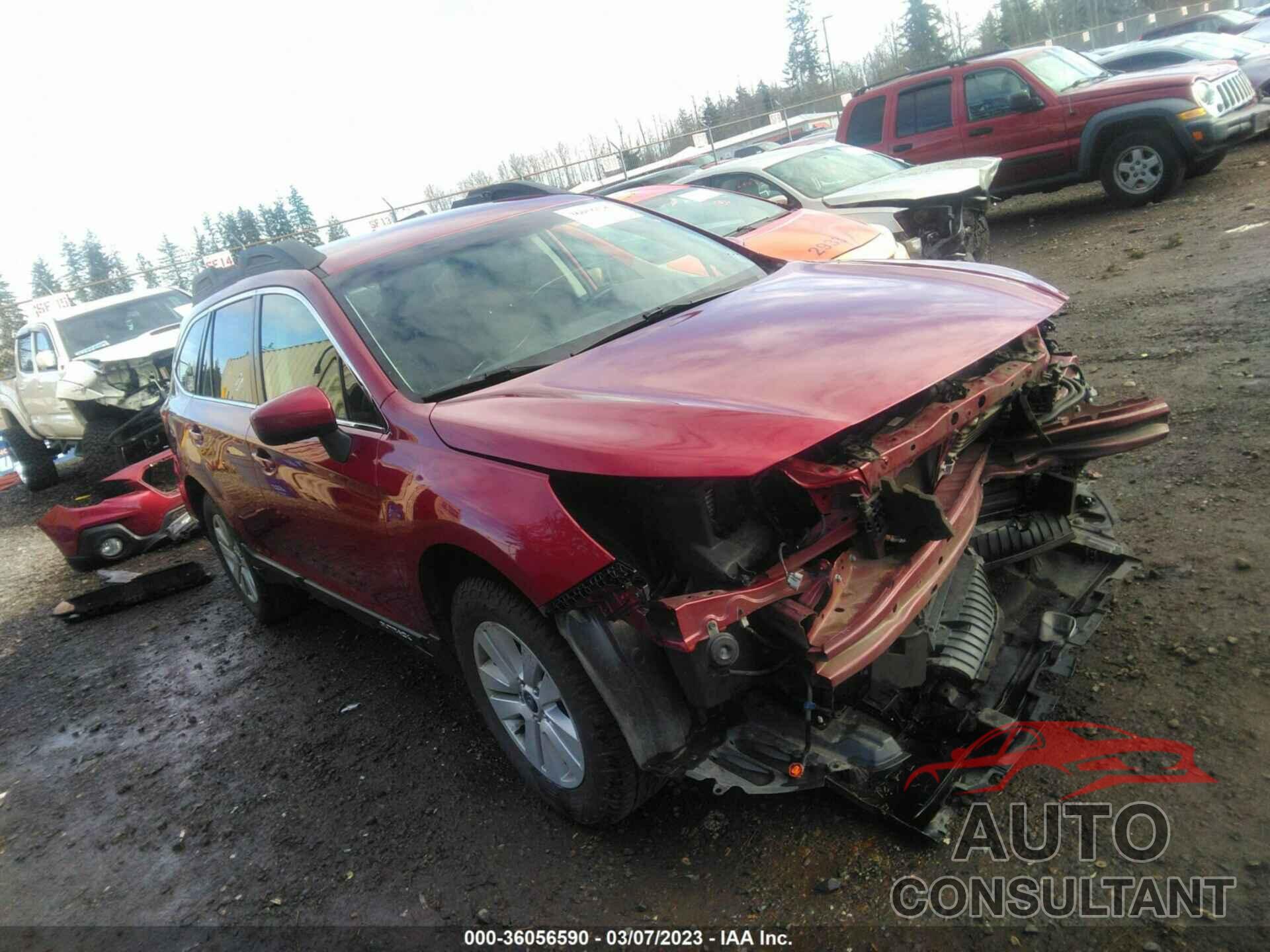SUBARU OUTBACK 2018 - 4S4BSACC1J3290002