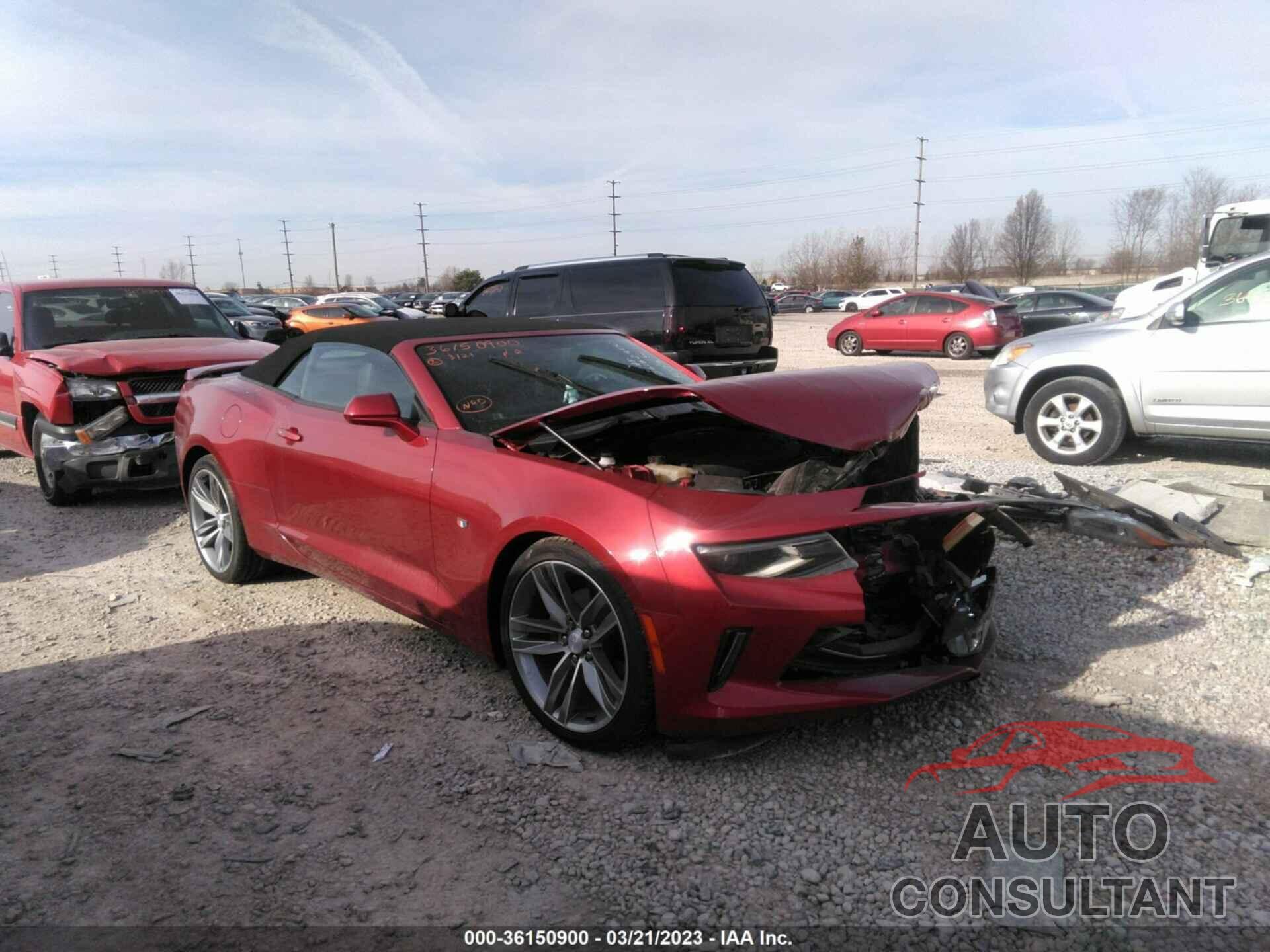 CHEVROLET CAMARO 2017 - 1G1FD3DS9H0106950