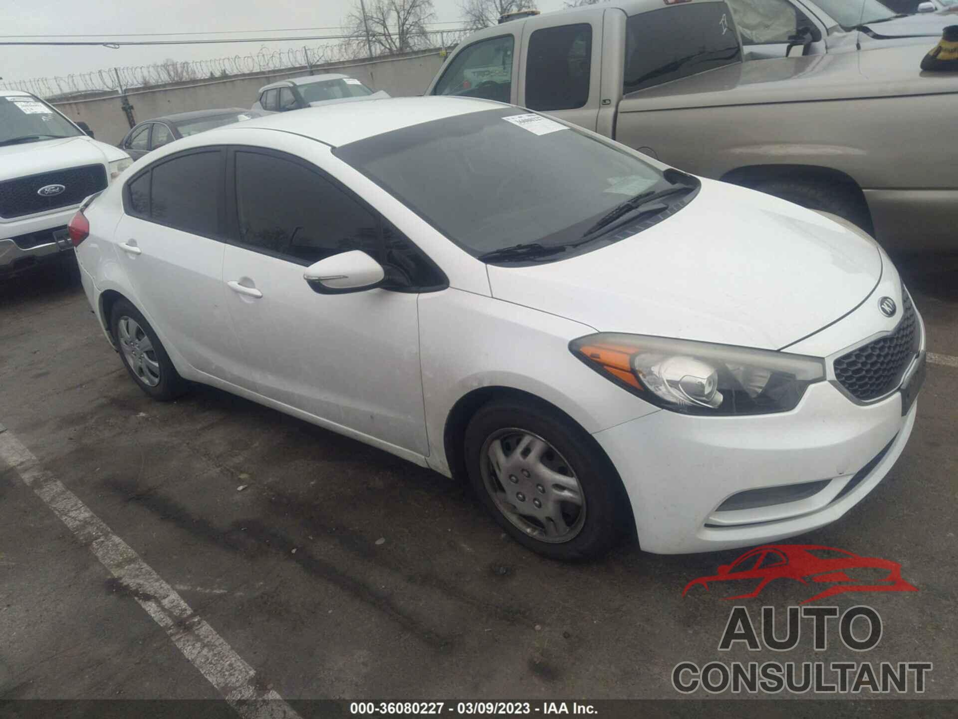 KIA FORTE 2015 - KNAFX4A69F5429873