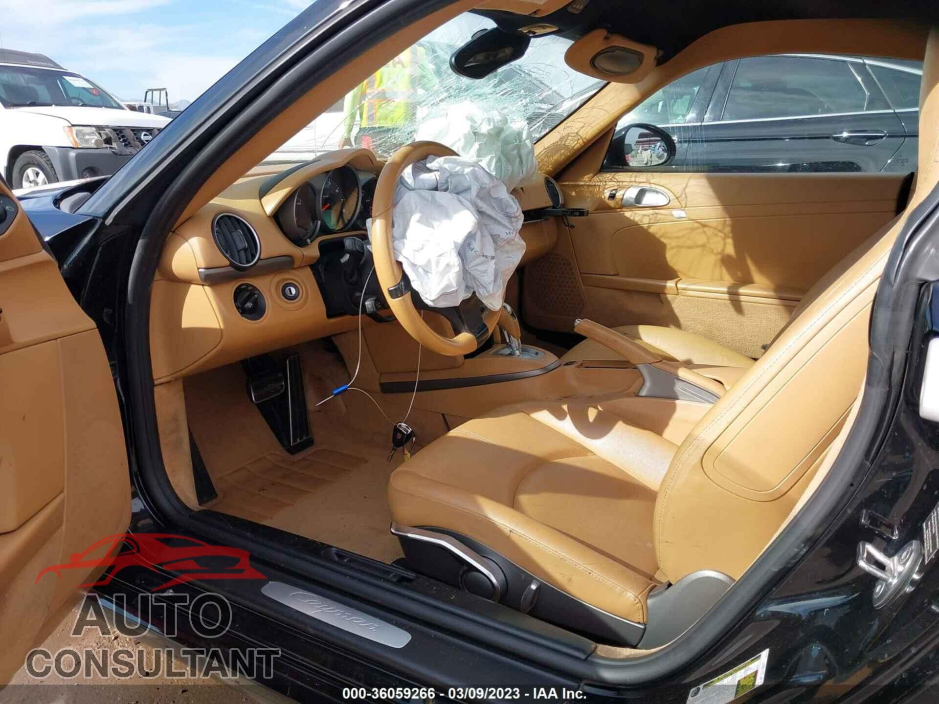 PORSCHE CAYMAN 2012 - WP0AA2A80CS760116