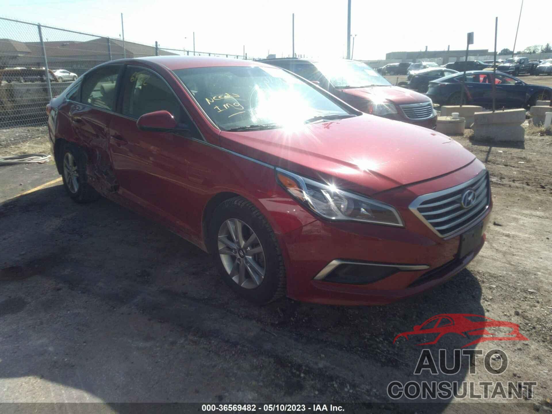 HYUNDAI SONATA 2017 - 5NPE24AF7HH502545