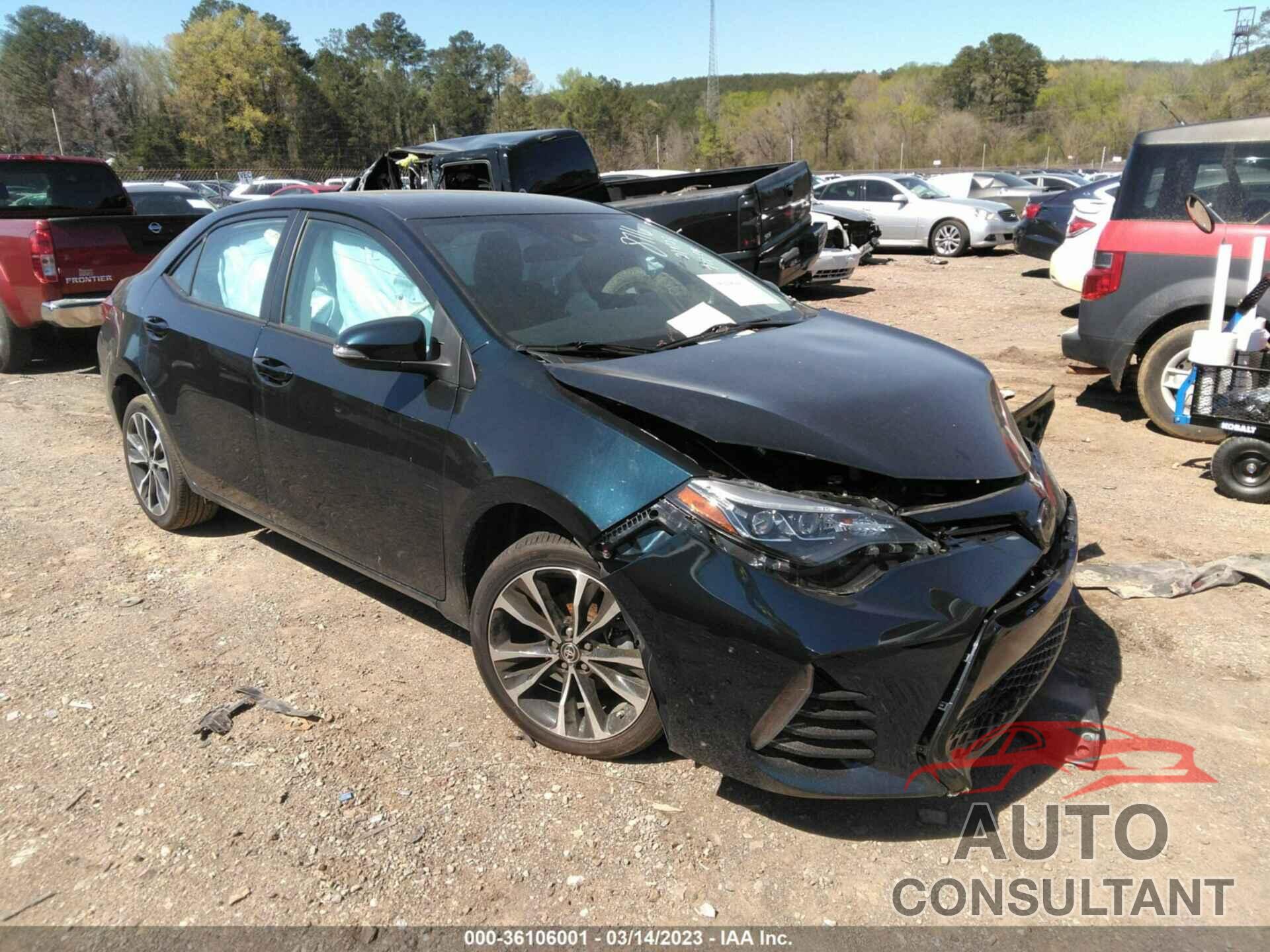 TOYOTA COROLLA 2018 - 2T1BURHE3JC016265