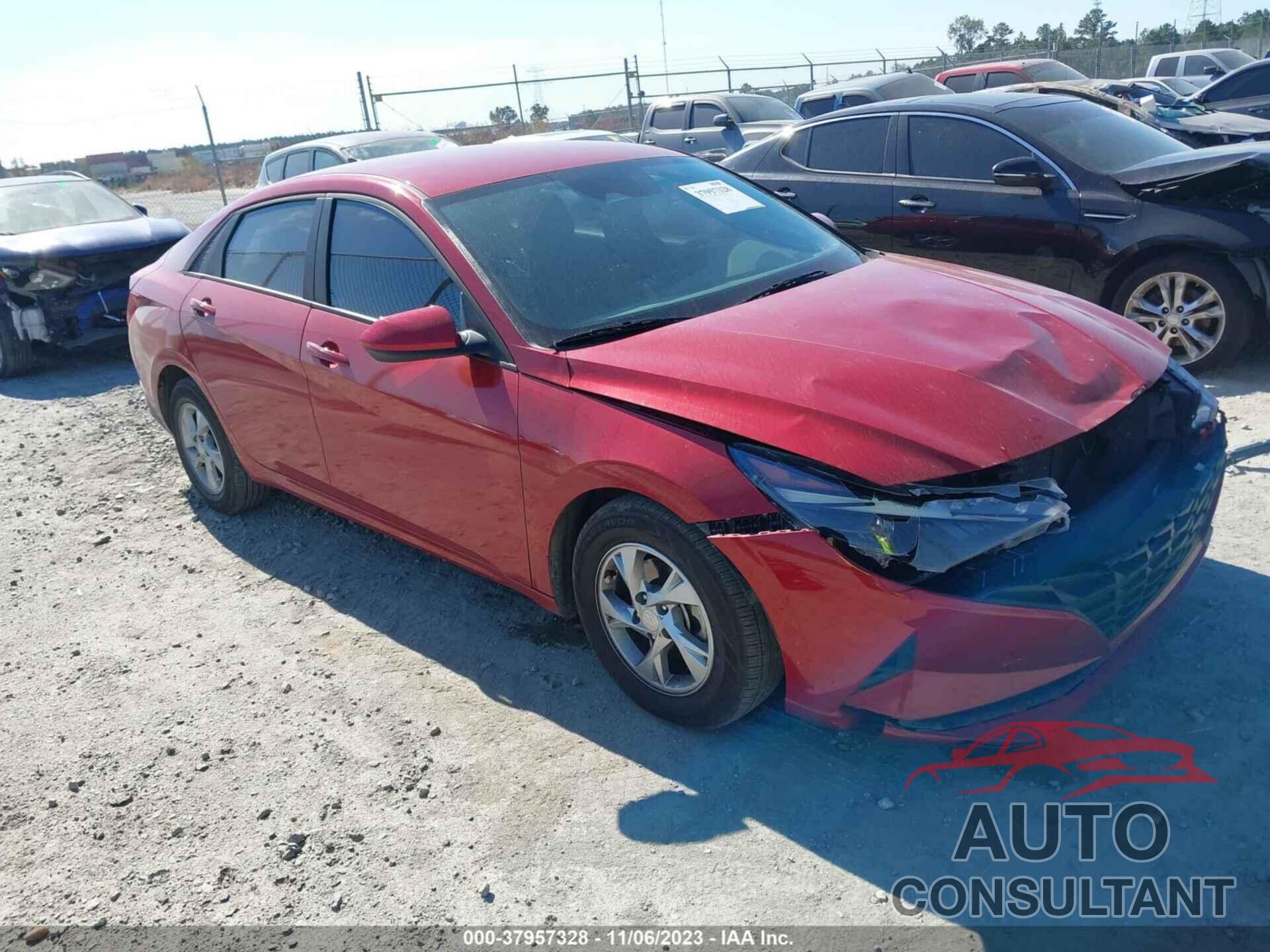 HYUNDAI ELANTRA 2021 - KMHLL4AG8MU212906