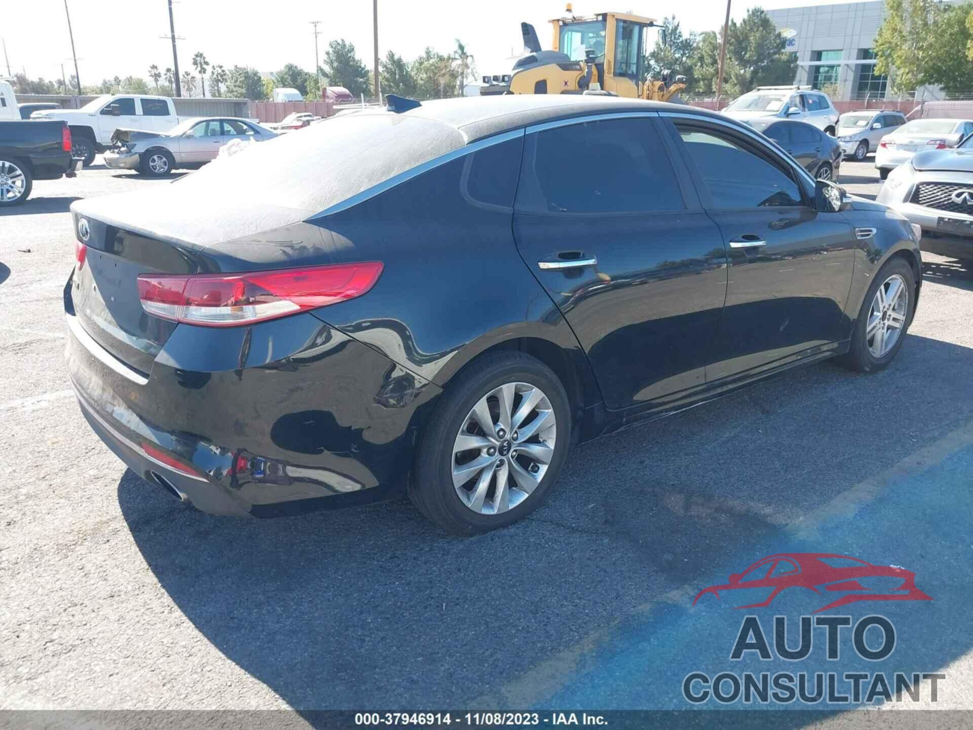 KIA OPTIMA 2018 - 5XXGT4L33JG257169