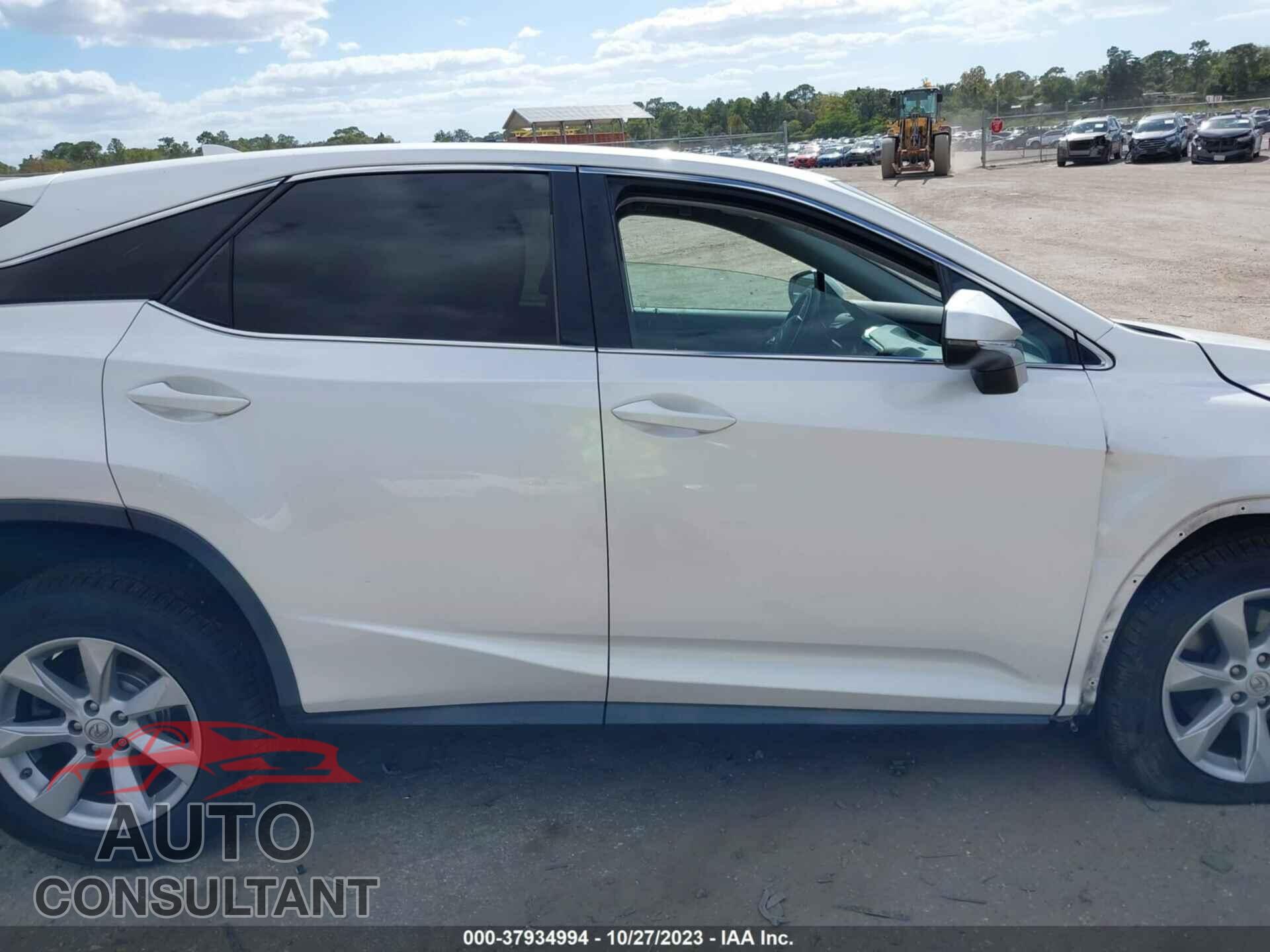 LEXUS RX 2017 - 2T2ZZMCA5HC046302