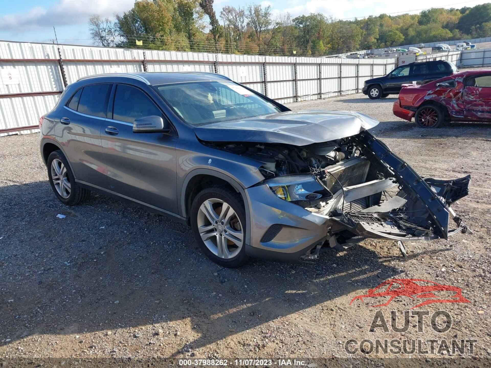 MERCEDES-BENZ GLA 250 2016 - WDCTG4EB5GJ214054
