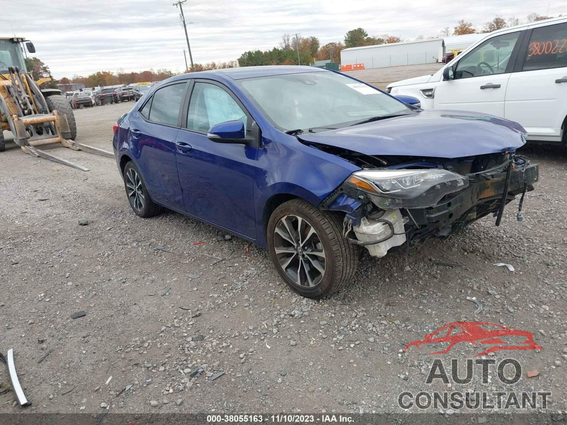 TOYOTA COROLLA 2019 - 5YFBURHE8KP871934