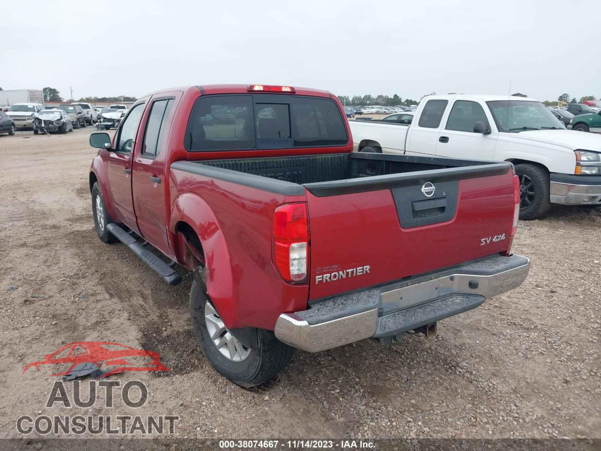 NISSAN FRONTIER 2016 - 1N6AD0EV8GN733176