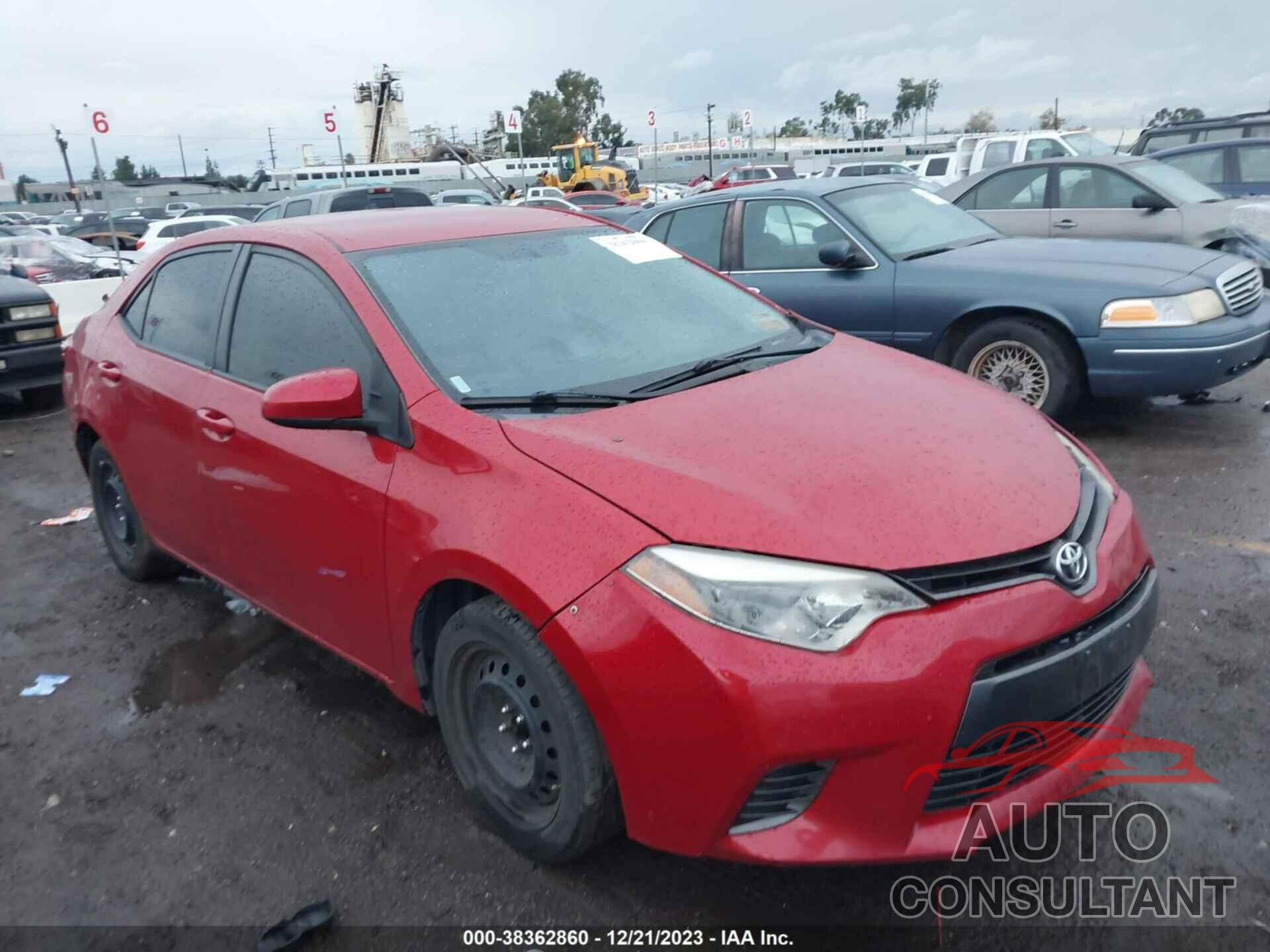 TOYOTA COROLLA 2015 - 5YFBURHE7FP267569