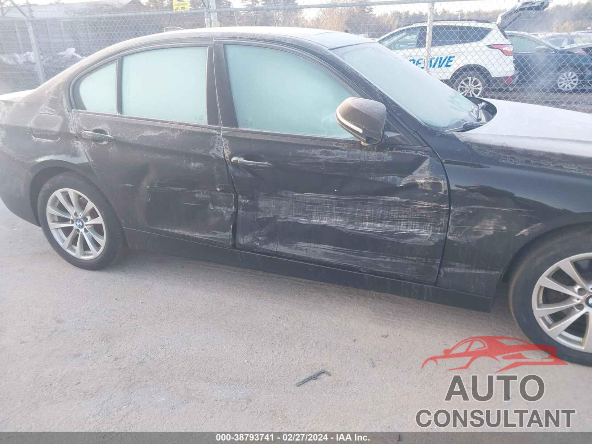 BMW 320I 2017 - WBA8E5G52HNU41790