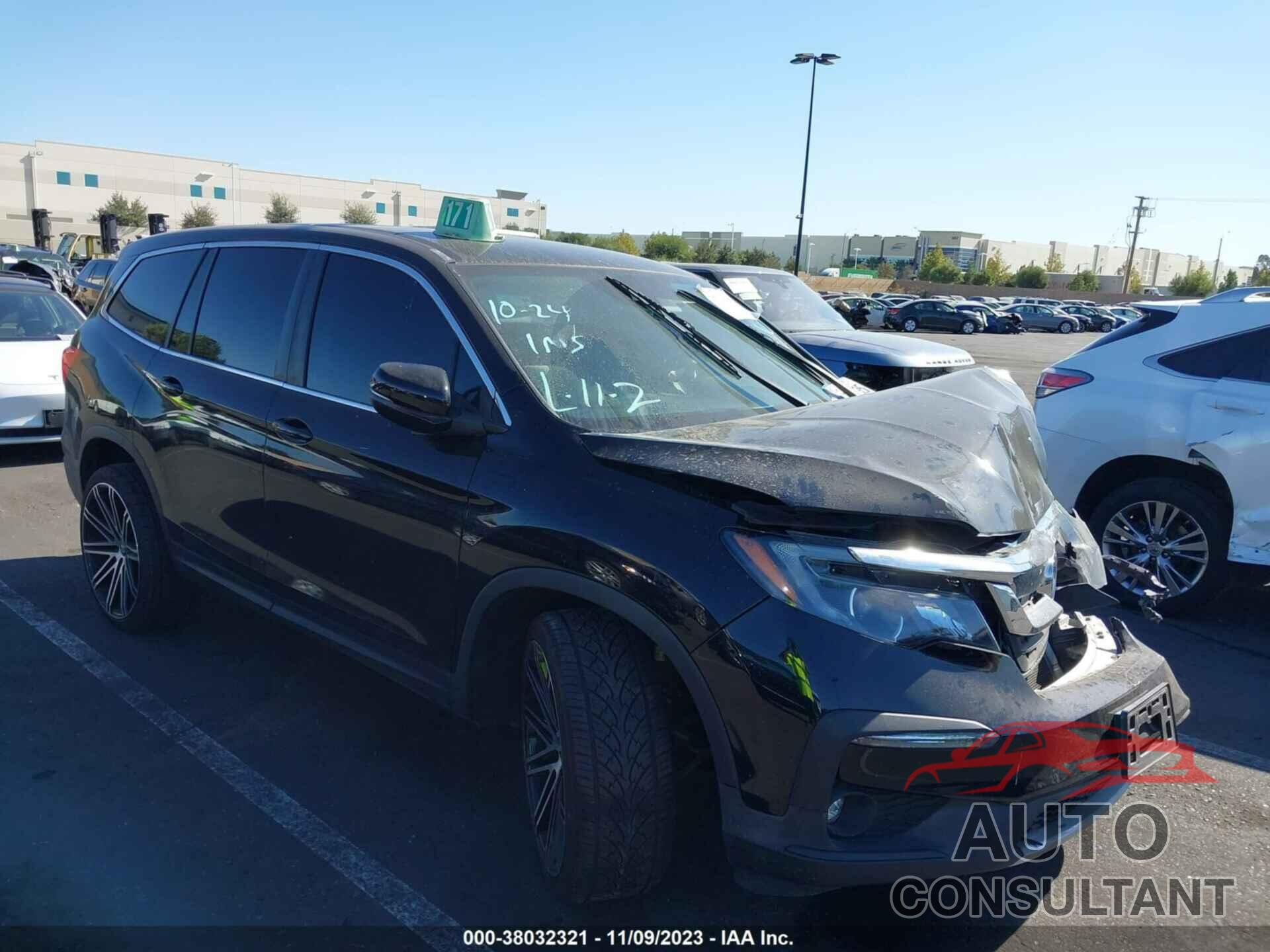 HONDA PILOT 2019 - 5FNYF5H37KB006010