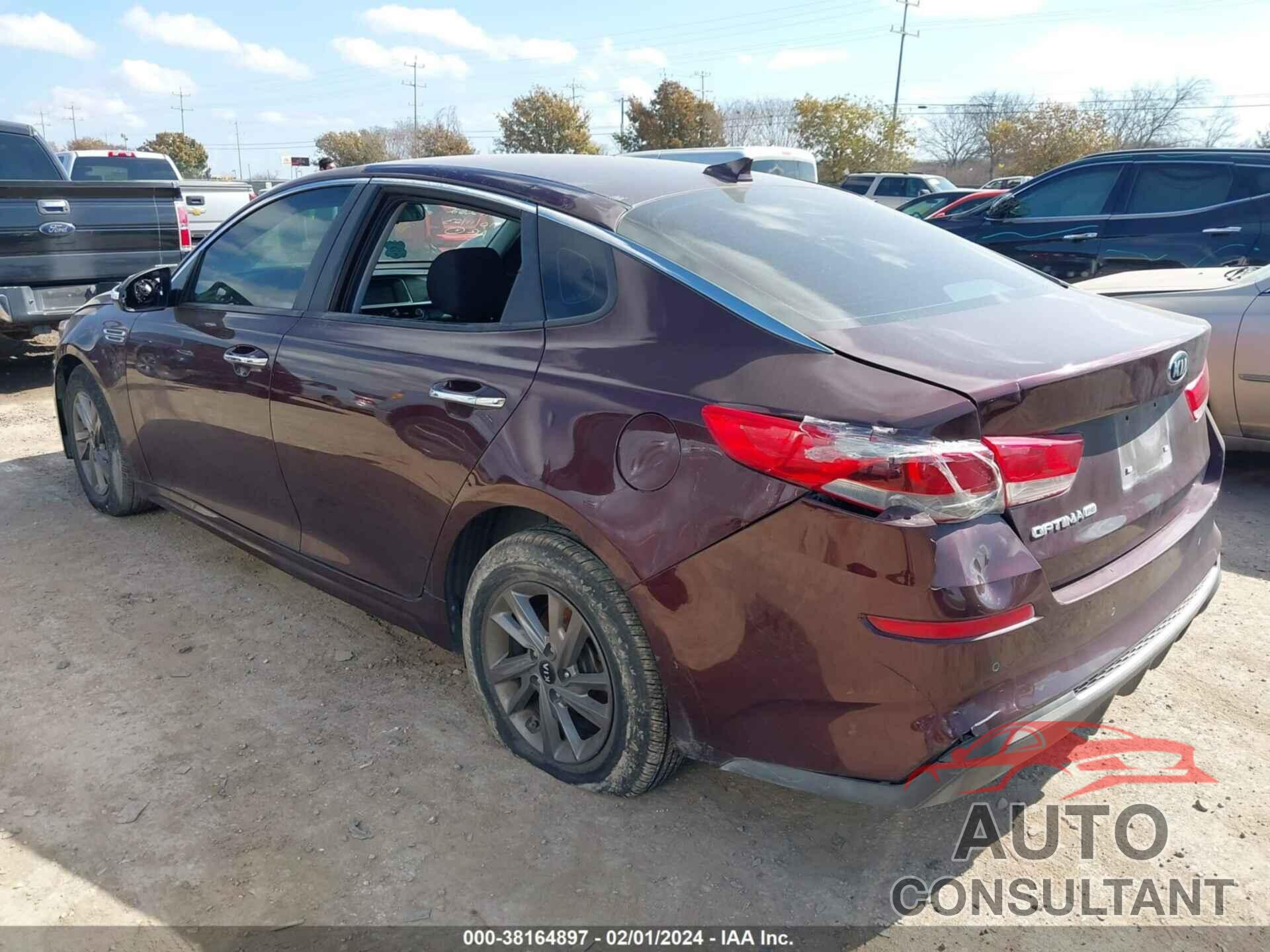 KIA OPTIMA 2020 - 5XXGT4L31LG391262